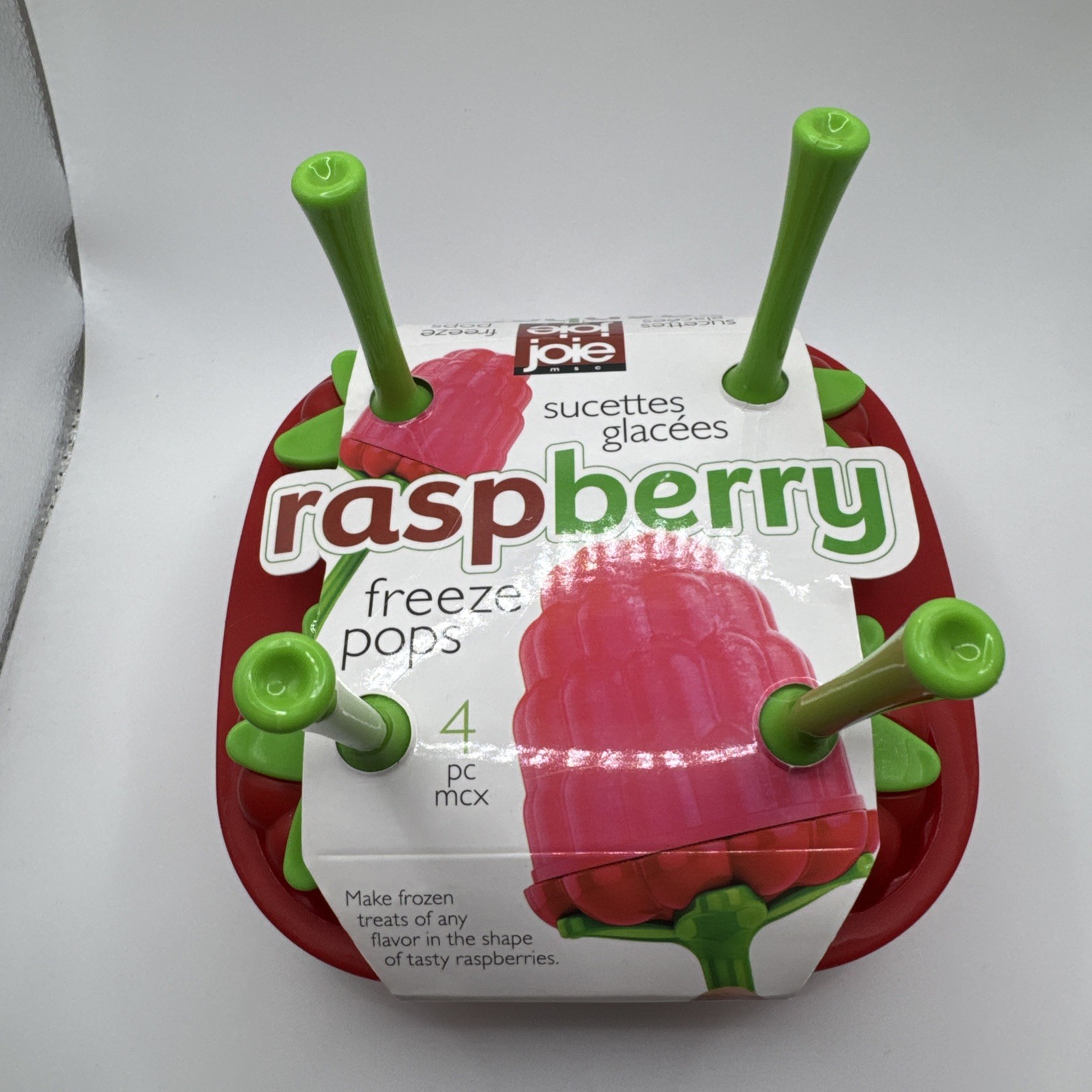 Rasberry Freeze Pops By Joie 4 Freeze Pops BPA Free