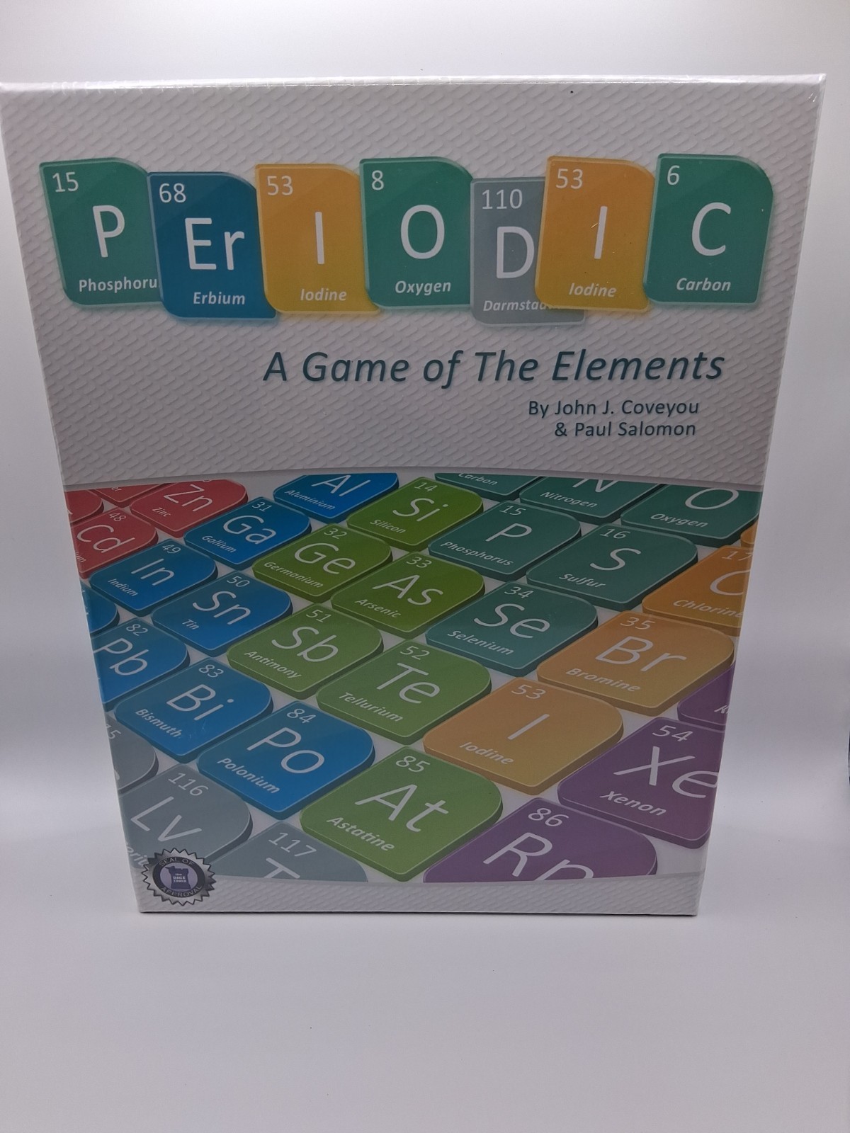 Periodic:  A Game of The Elements    Genius Board Games   Ages 10+  NEW  SEALED