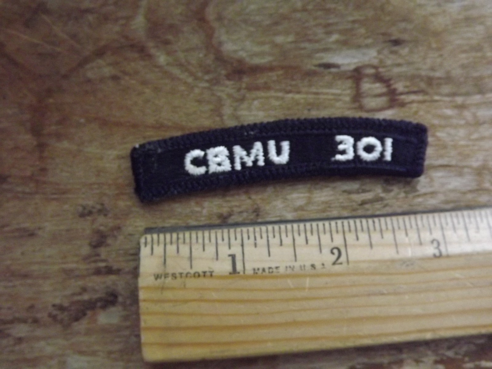 Navy CBMU 301 Tab  - Inv# C1853