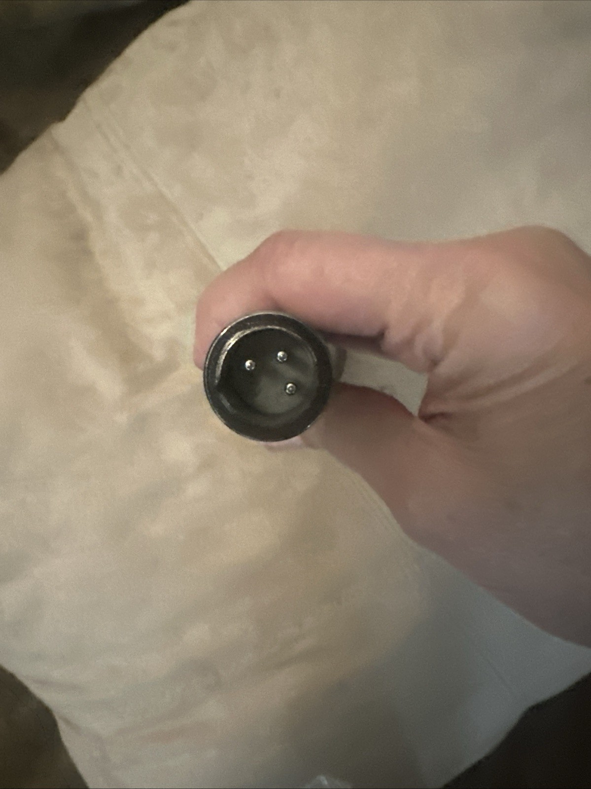 ER MC-123 Dynamic Uni-directional Microphone Black Recording 600 Ohms Tested