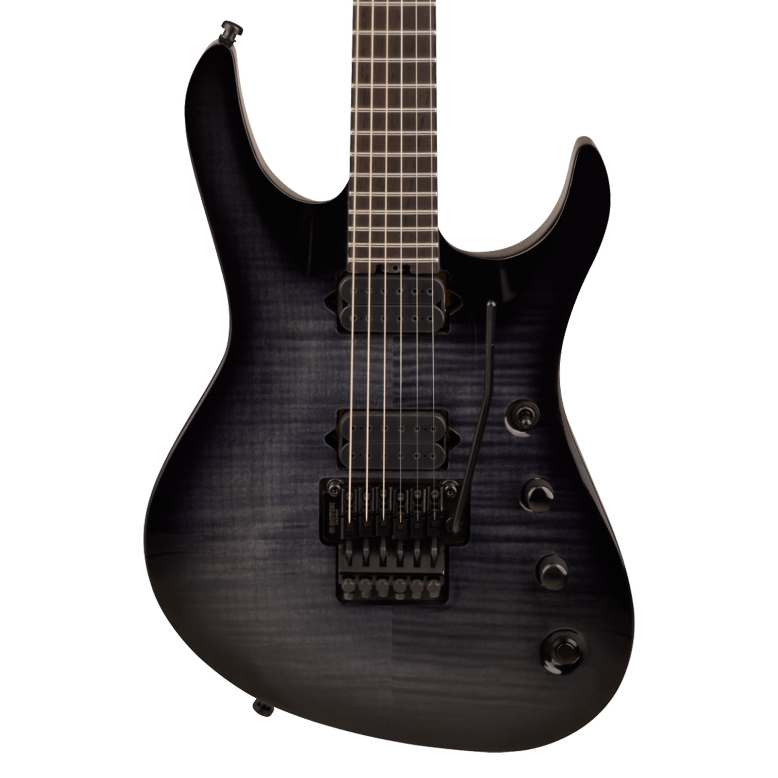 Used Jackson Pro Plus Series Sig Chris Broderick Soloist 6 - Transparent Black