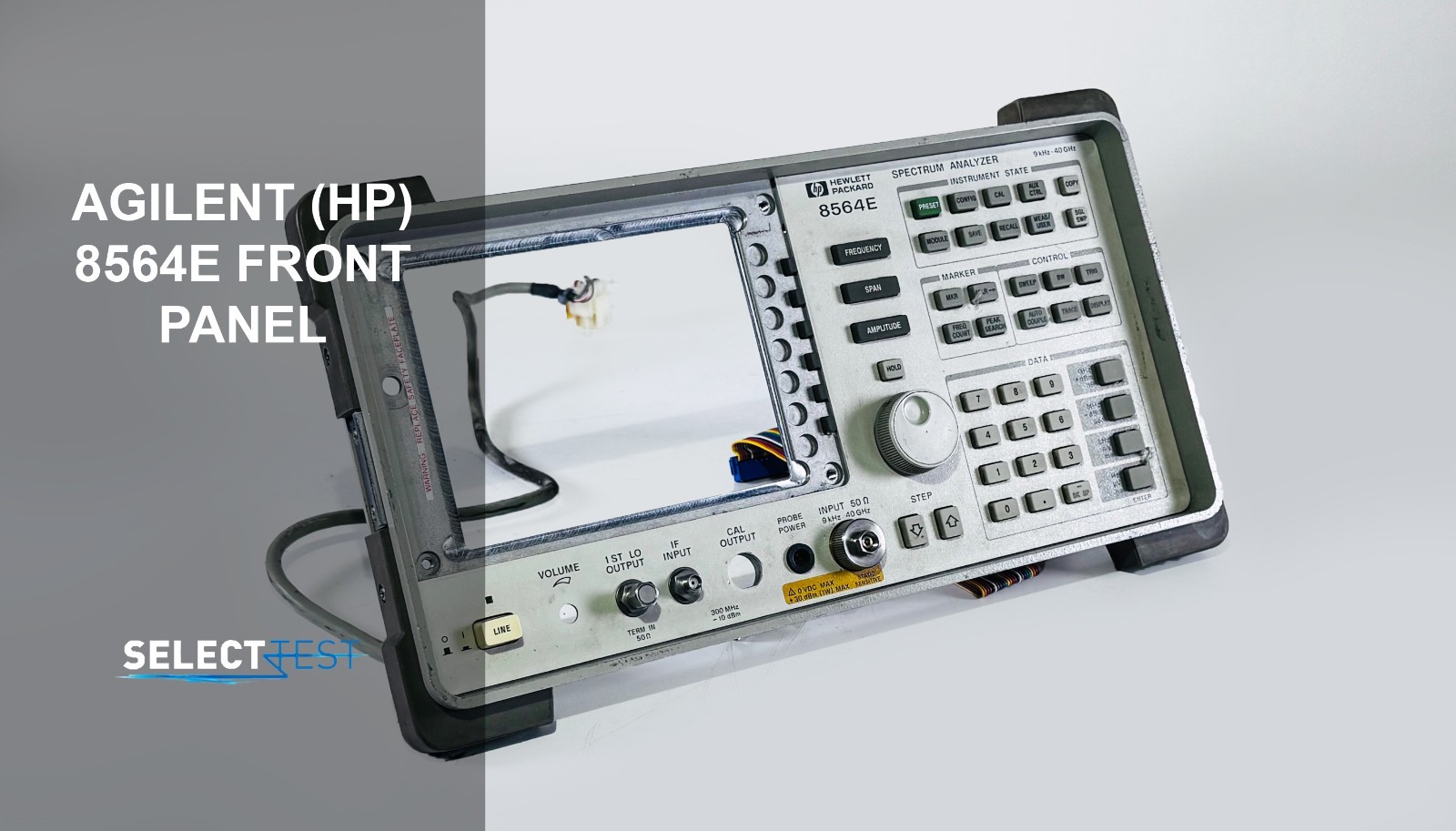 AGILENT (HP) 8564E SPECTRUM ANALYZER FRONT PANEL **LOOK** (REF.: R)