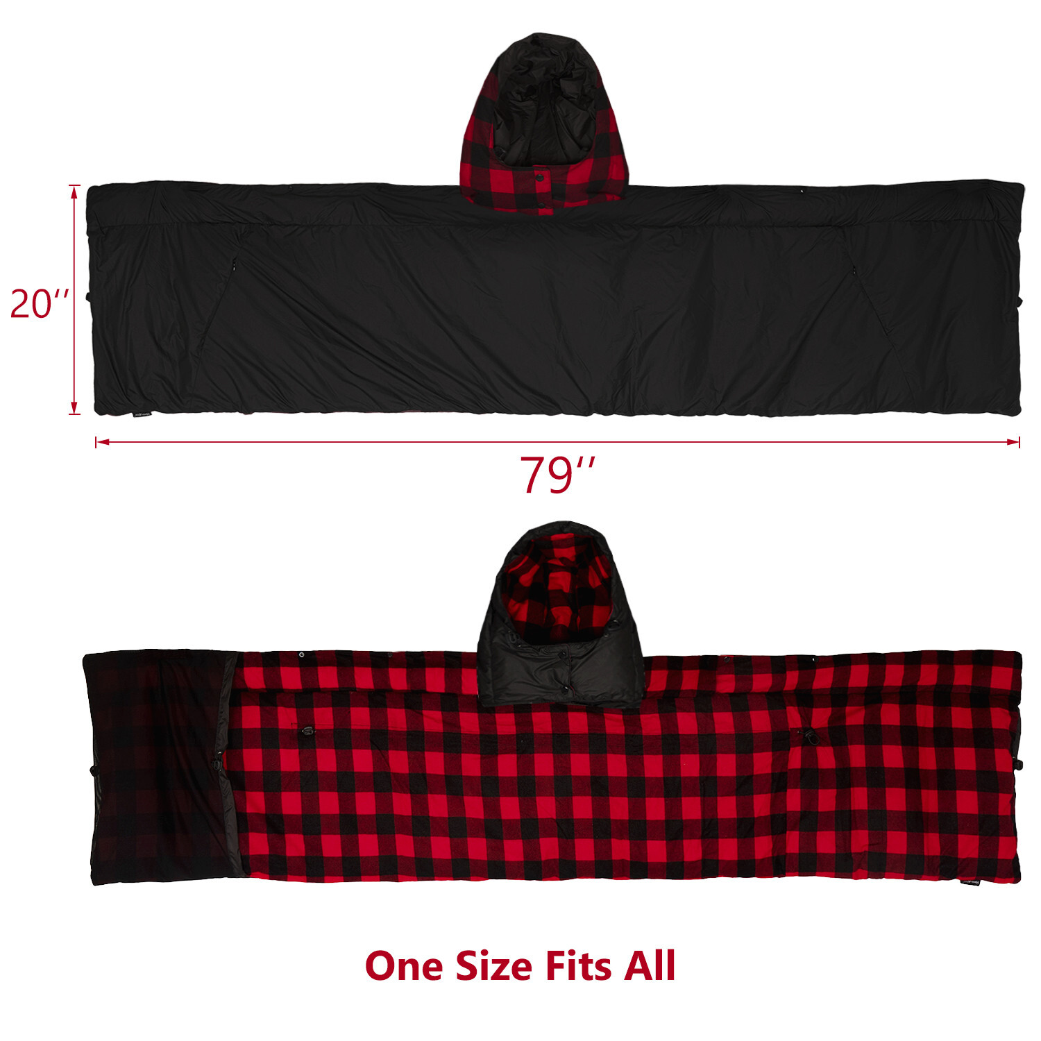 800 Fill Power Camping Down Blanket Ultralight Compact Shawl Scarf Puffer,FREE