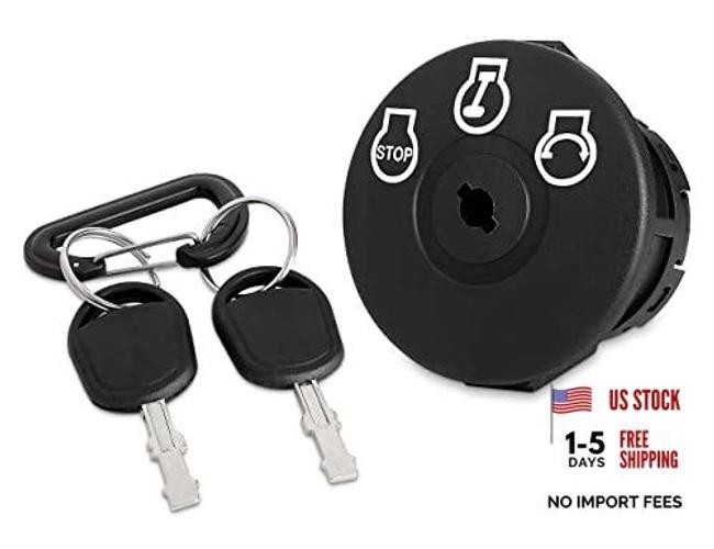 Ignition Switch 925-04228 Fit for Cub Cad et Mower - 3 Position Key Switch