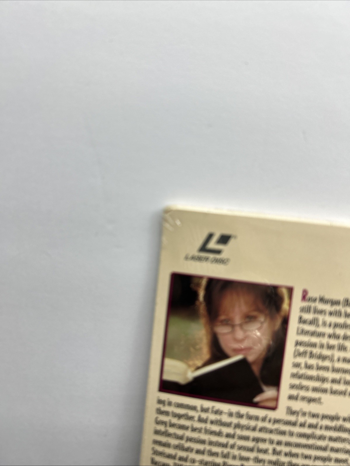 SEALED THE MIRROR HAS TWO FACES 2-Laserdisc LD WIDESCREEN FORMAT STREISAND