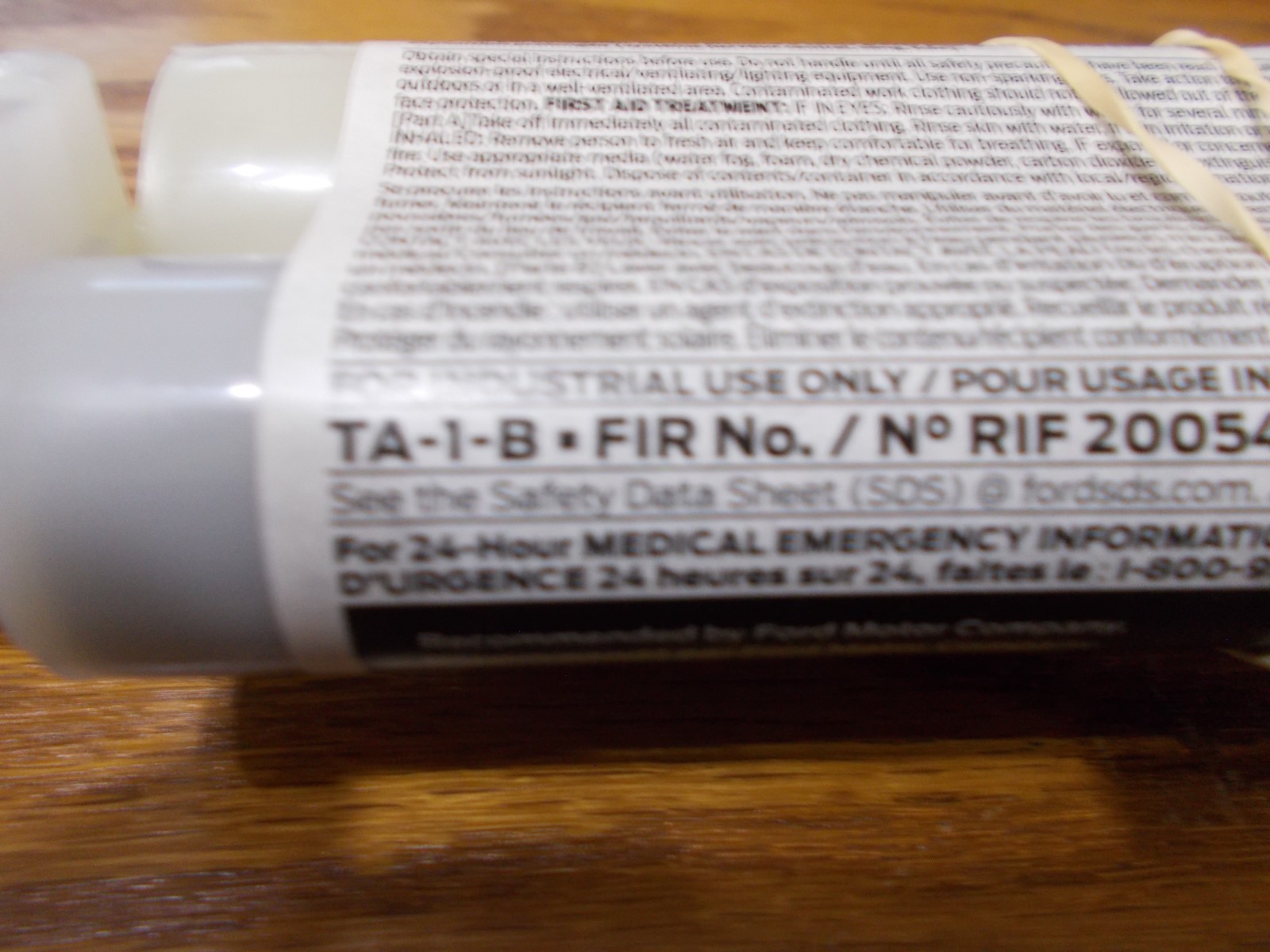 New Motorcraft Metal Bonding Adhesive TA-1-B