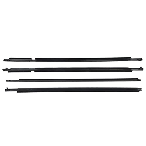 4pcs Weatherstrip Window Seal Car Window Moulding Trim Replacement for 2006