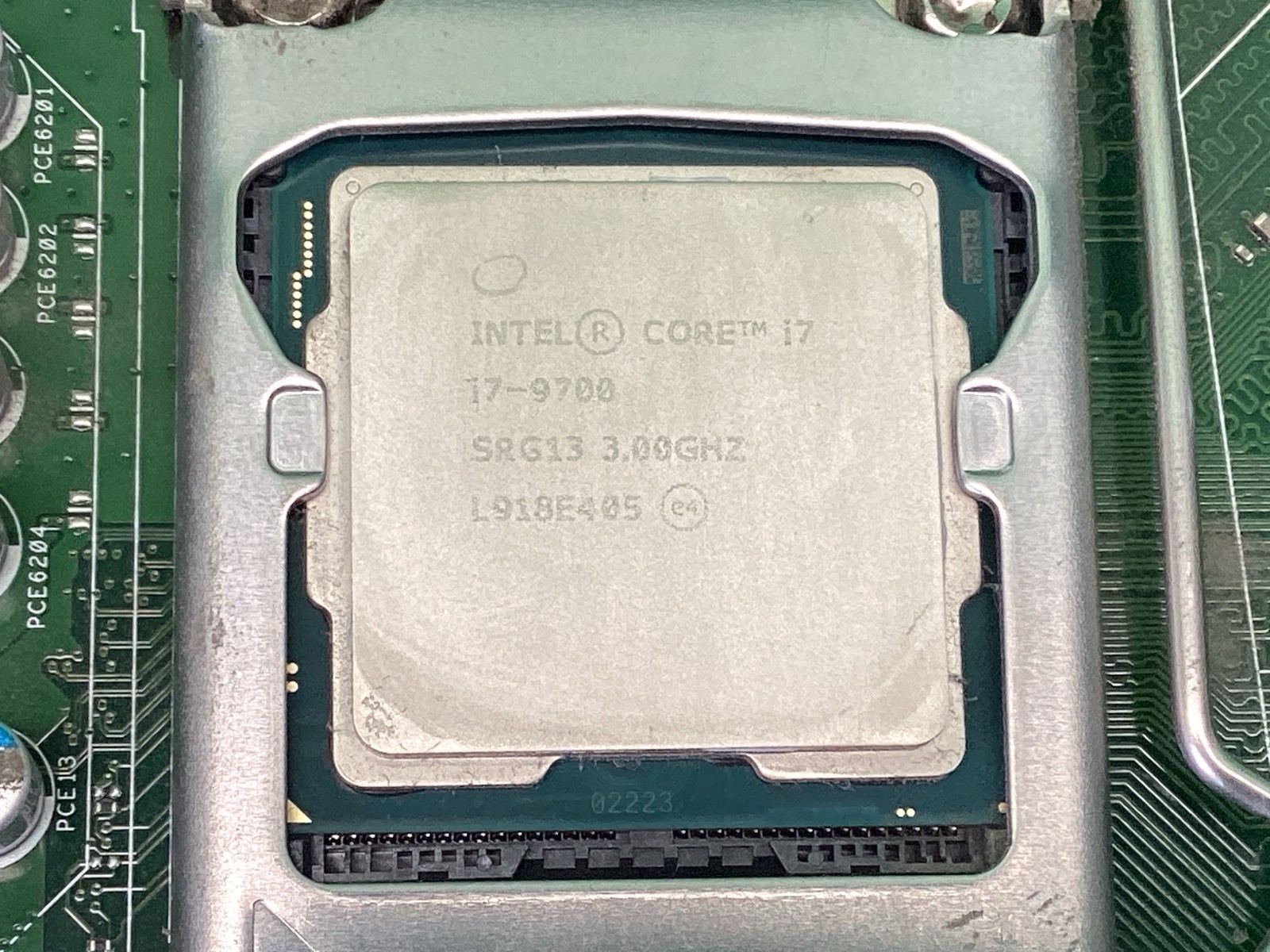 Dell IPCFL-VM Desktop Motherboard + Intel i7 i7-9700 CPU - UNTESTED