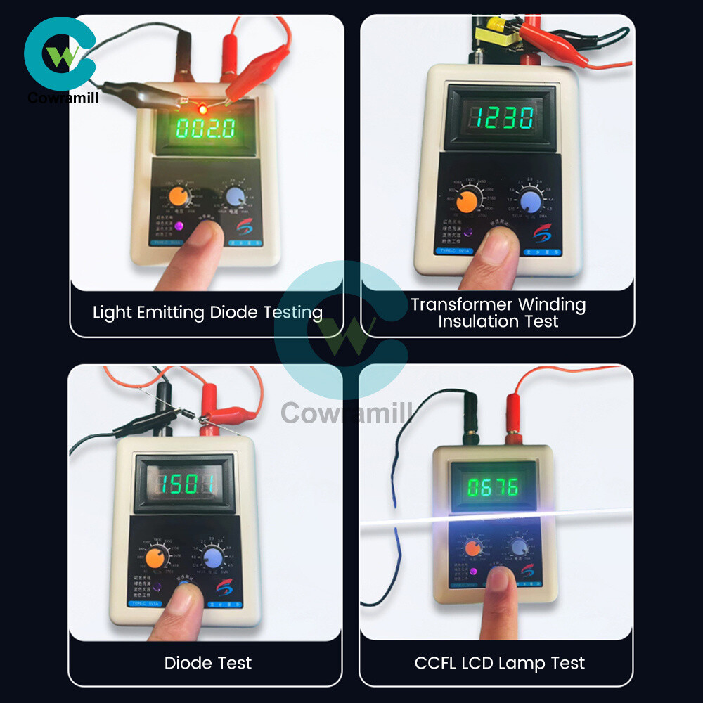 0-3500V IGBT Transistor Tester Diode MOS Triode LED MOV Withstand Voltage Tester