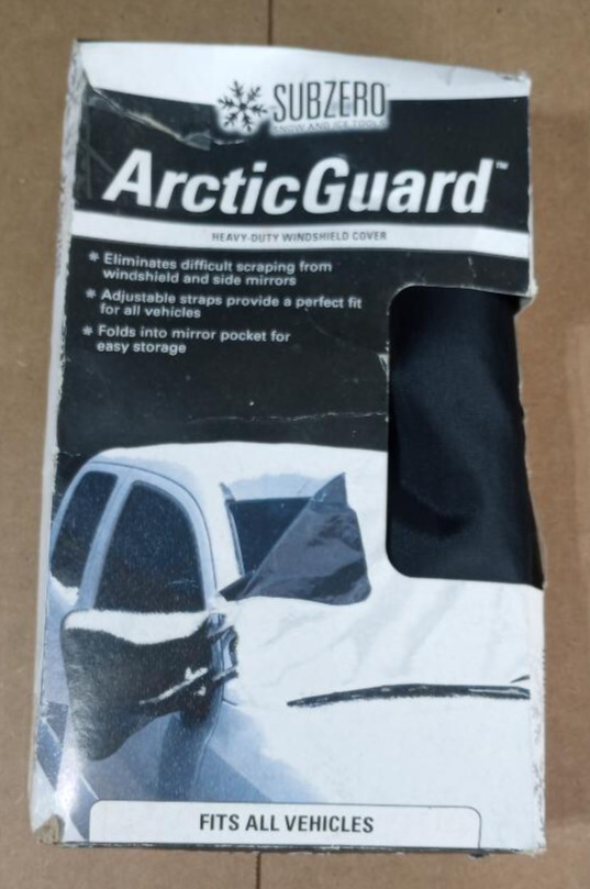 SUBZERO ArcticGuard Heavy Duty Auto Windshield Cover Winter Snow & Ice Free Ship
