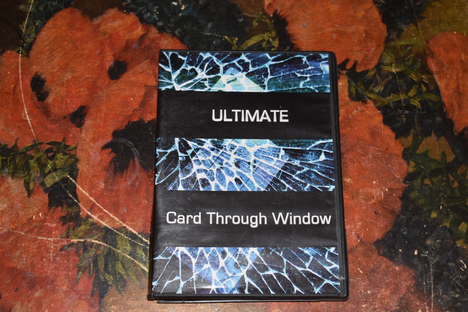 ULTIMATE CARD THROUGH WINDOW DVD ERIC JAMES MAGIC TRICK ILLUSION STREET MAGIC