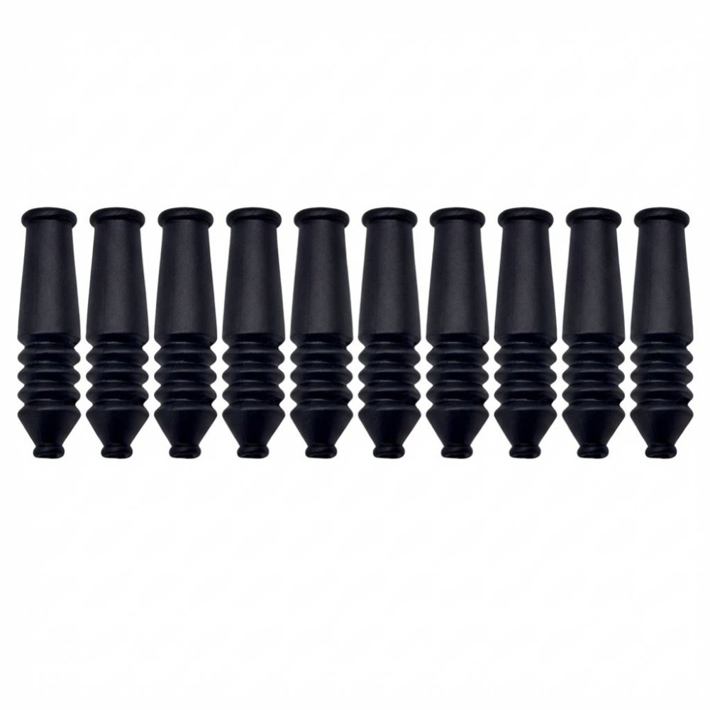 10pc Bicycle Dust Proof Hose Set Rubber Brake Cable Sleeves for V-Brake Use