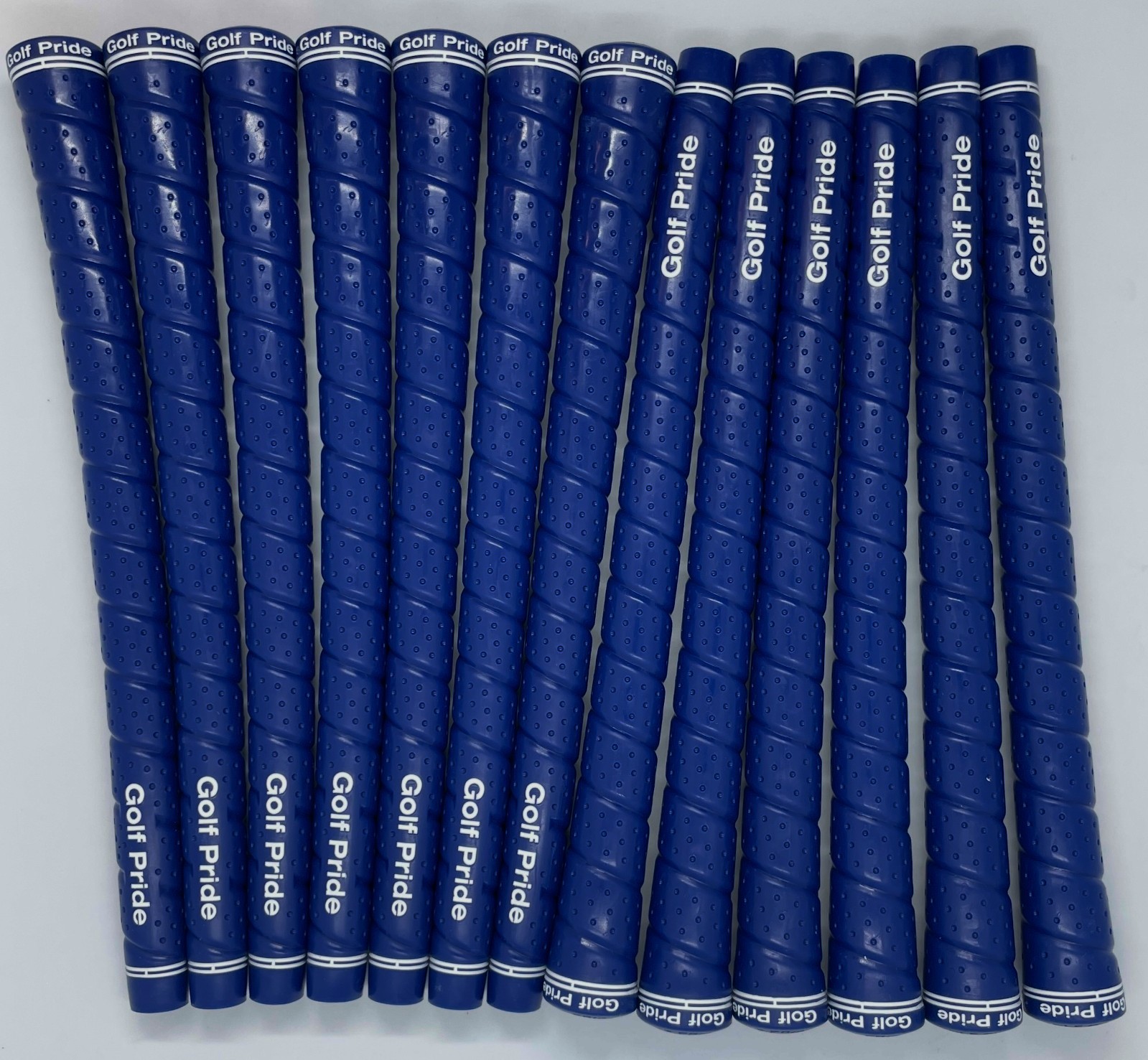 13x Golf Pride Tour Wrap 2G Non-Slip Rubber Golf Club Grips STANDARD Size Blue