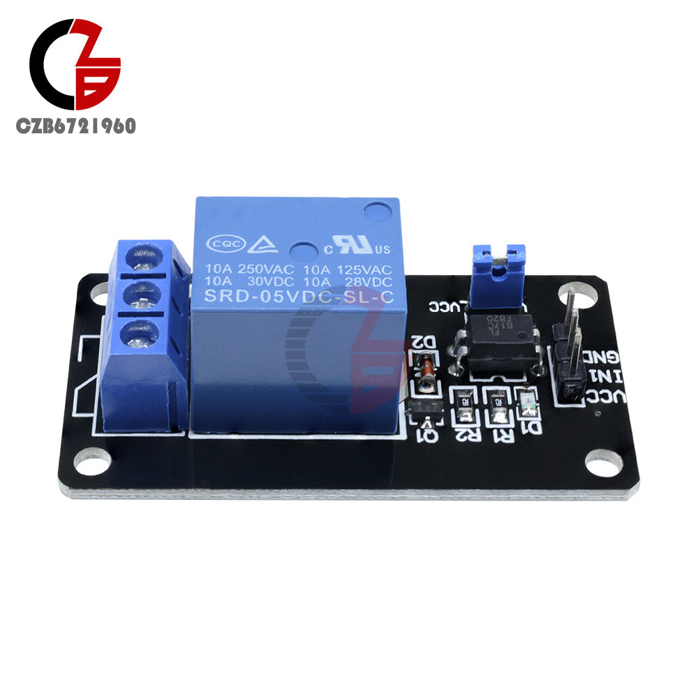 New One 1 Channel Isolated 5V Relay Module With Optocoupler For Arduino