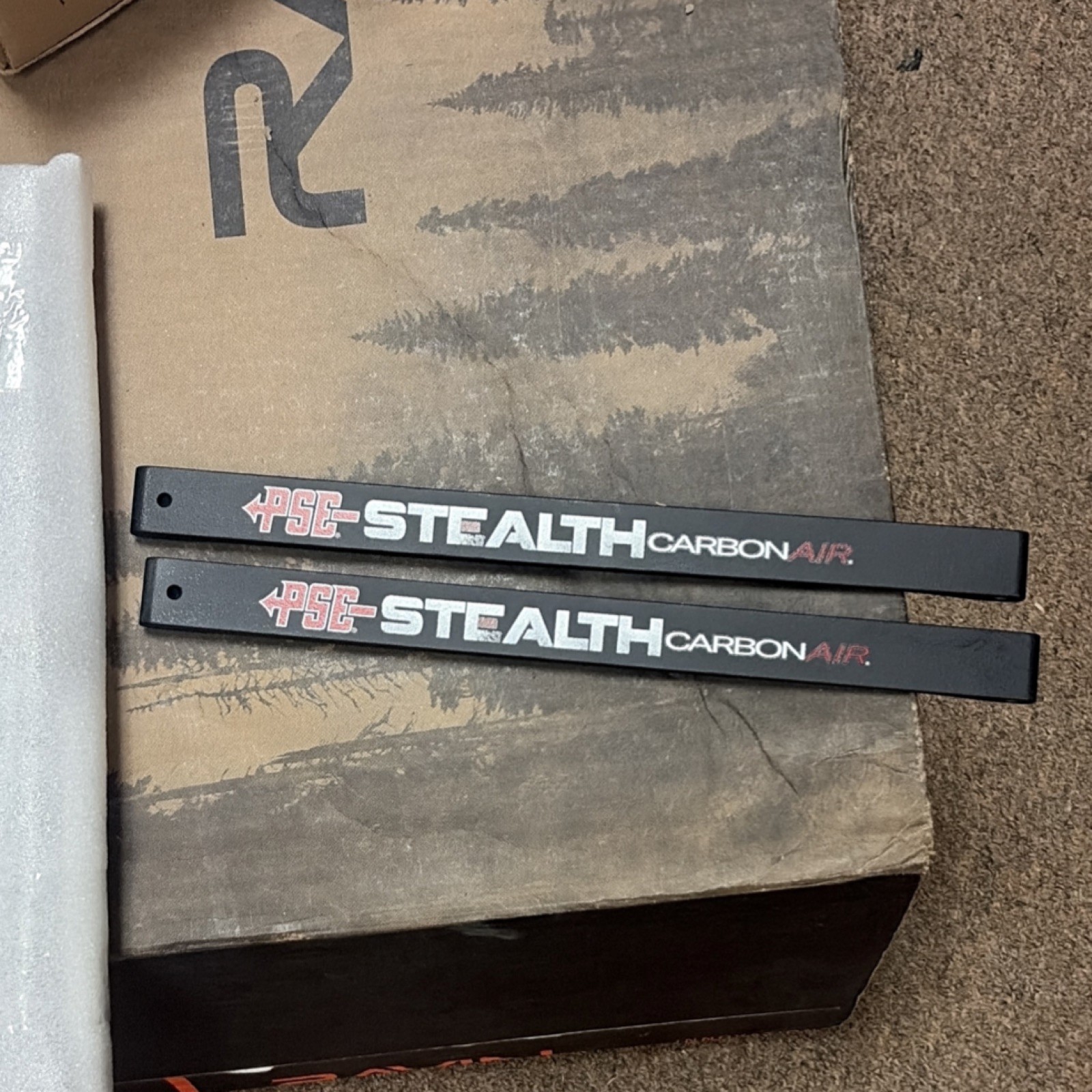PSE Stealth Carbon Air Handle Black Carbon Compound Bow Archery Hunting