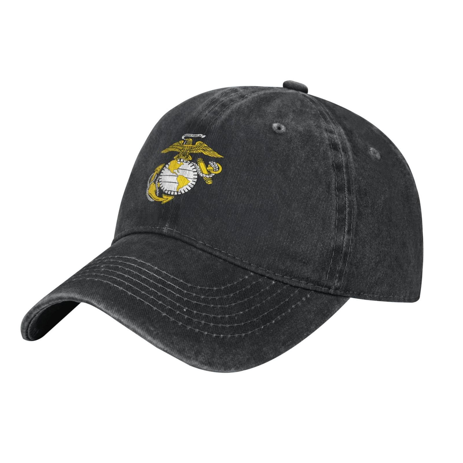 USMC VETERAN Prints Unisex baseball cap outdoor casual baseball hats