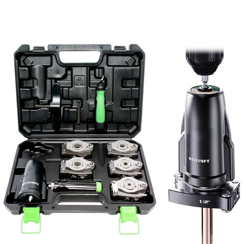ST-519FT Copper Pipe Expander Set Air Conditioner Metric Reamer Flaring Tool