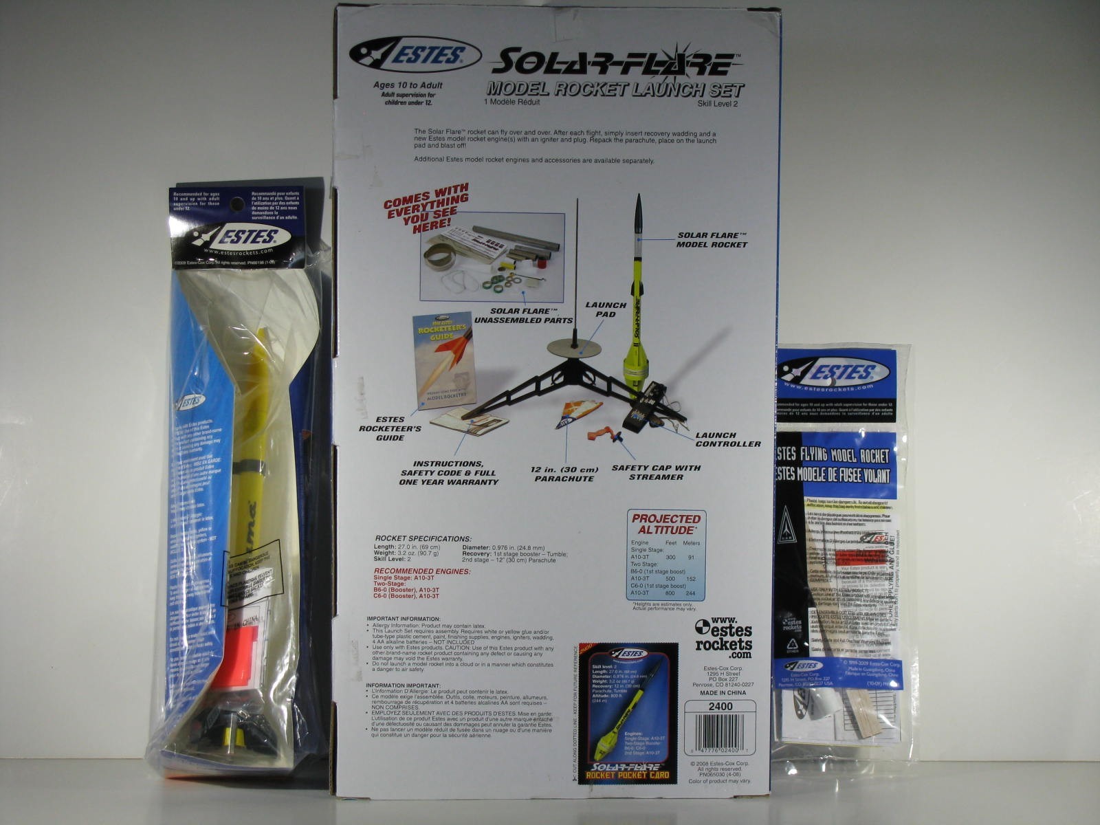 Estes Solar Flare Puma Swift Bundle Pack