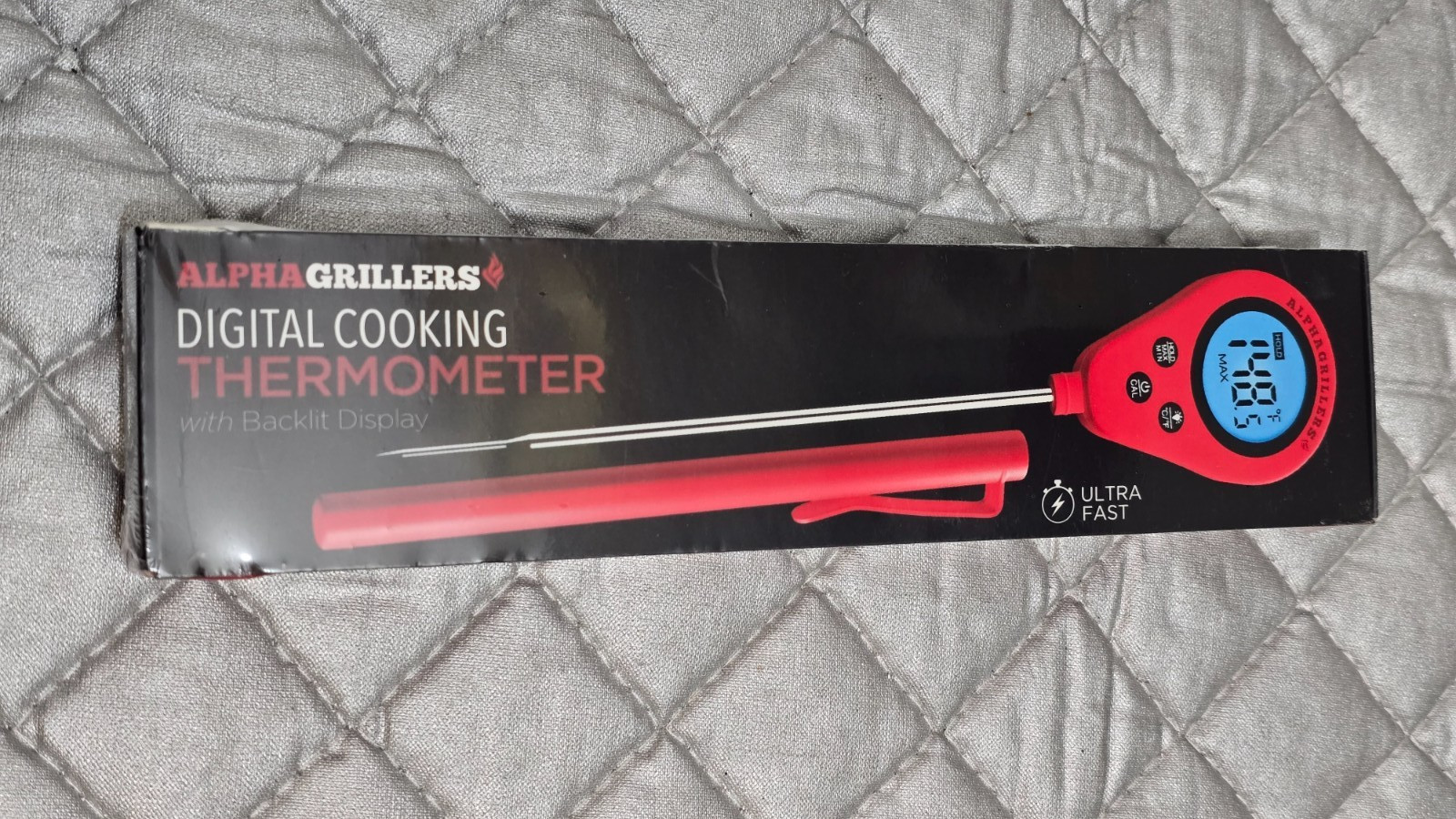 Alpha Grillers Instant Read Backlit Meat Thermometer - NEW