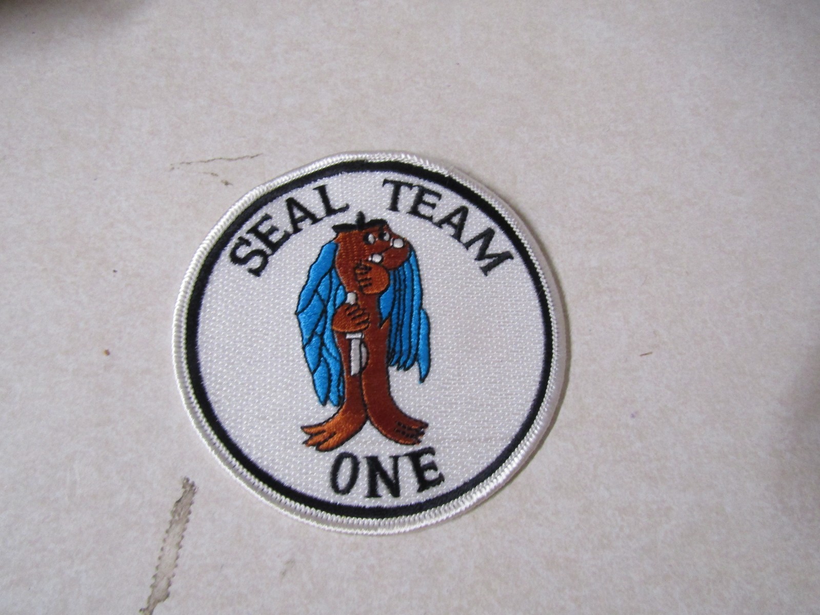 MILITARY PATCH UNITED STATES NAVY SEAL TEAM ONE