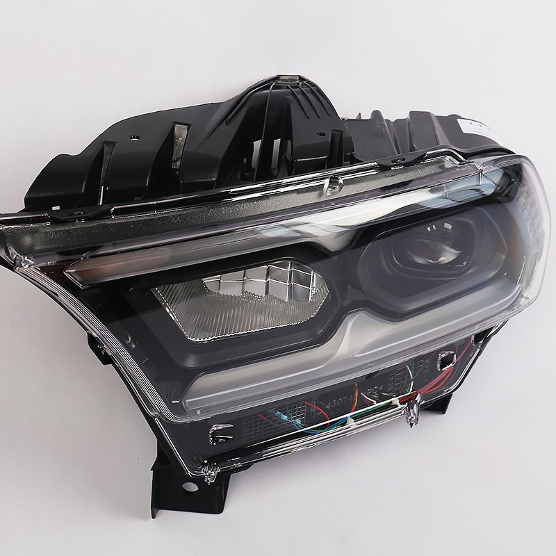 Black Full LED Projector Headlight For Dodge Durango 2021-2024 DriverLeft
