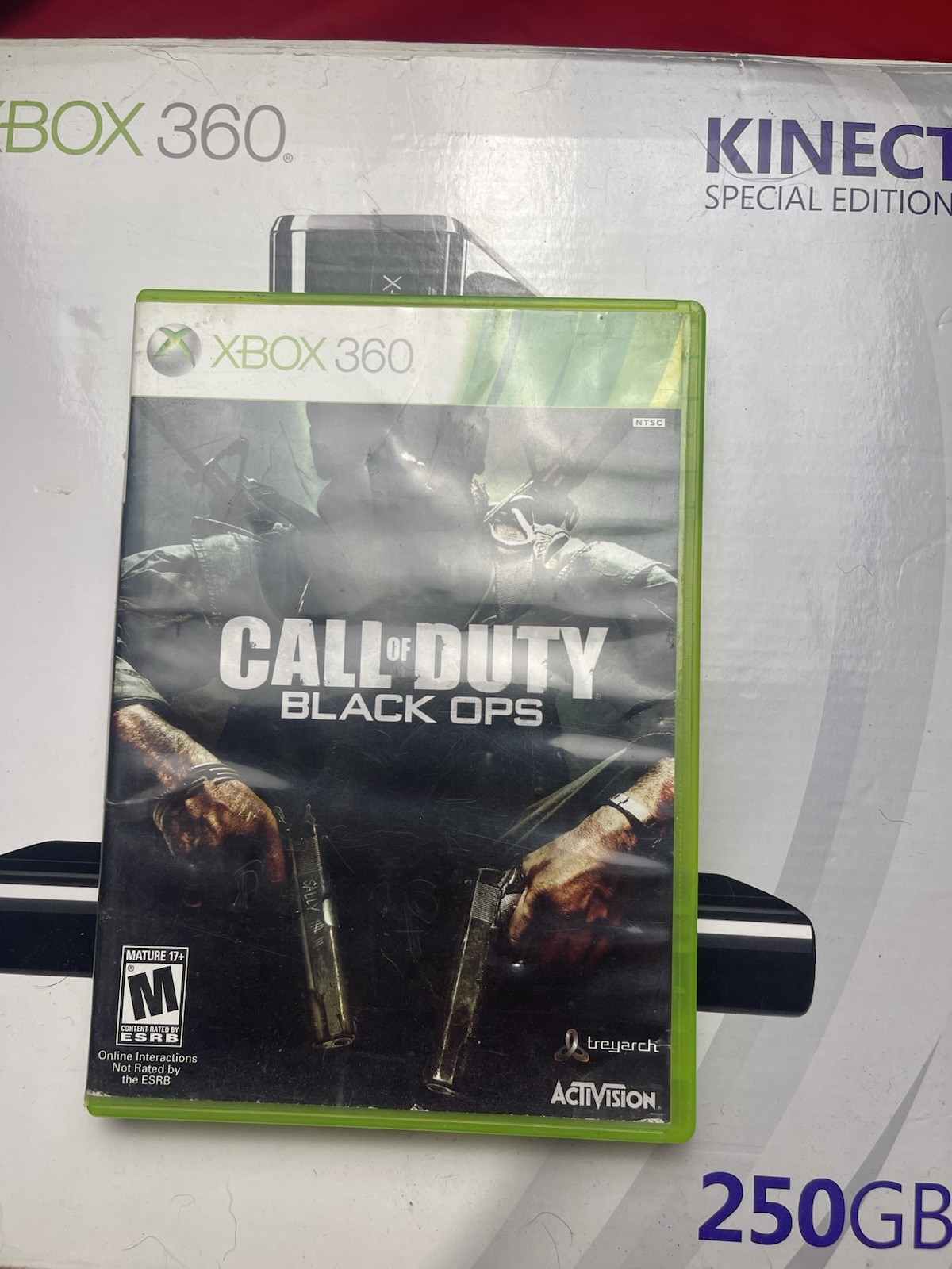 Microsoft Xbox 360 Kinect Special Edition 250GB Bundle Kinect Controller Games