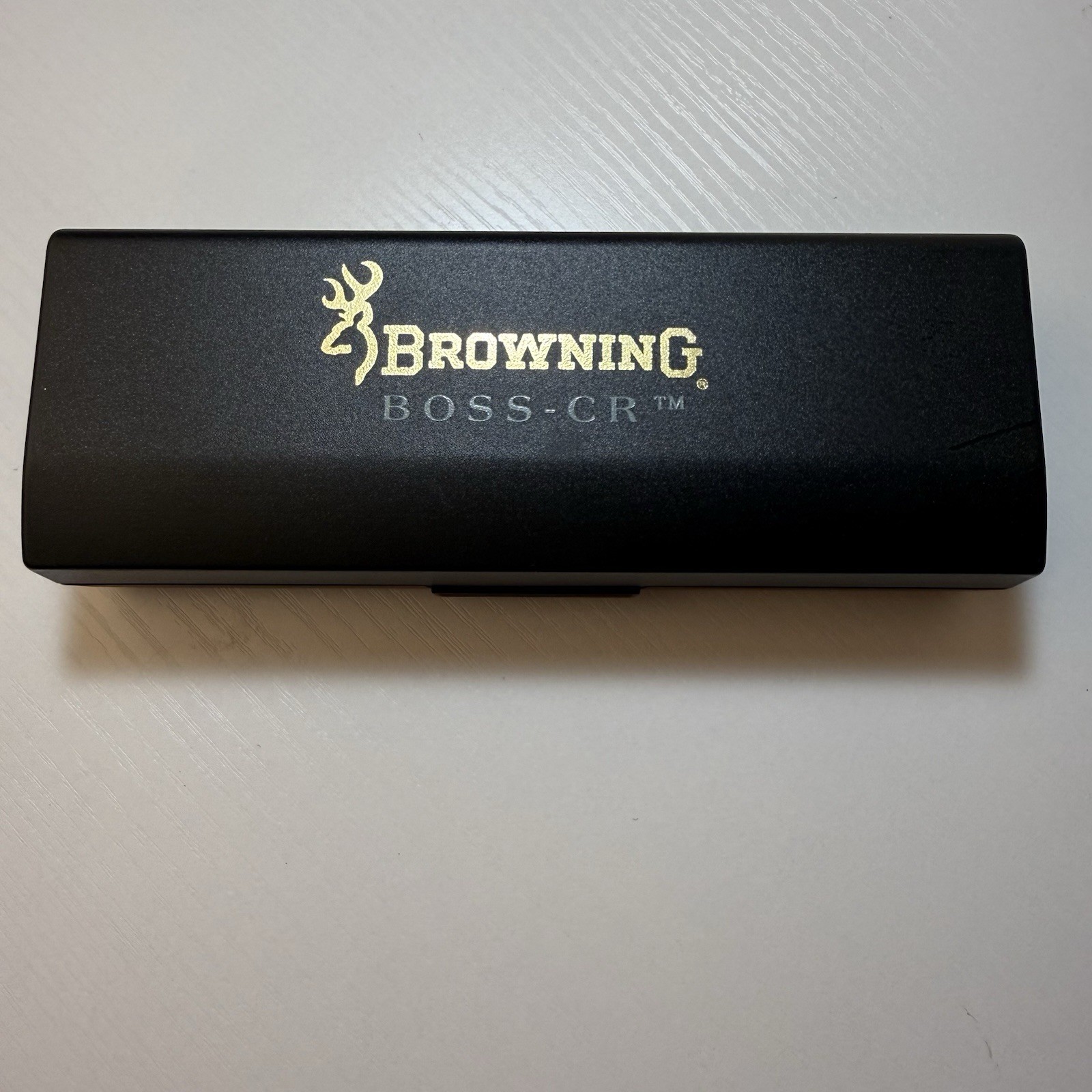 Replacement Storage CASE ONLY Browning BOSS-CR 7” x 2.5” Light Plastic No Parts