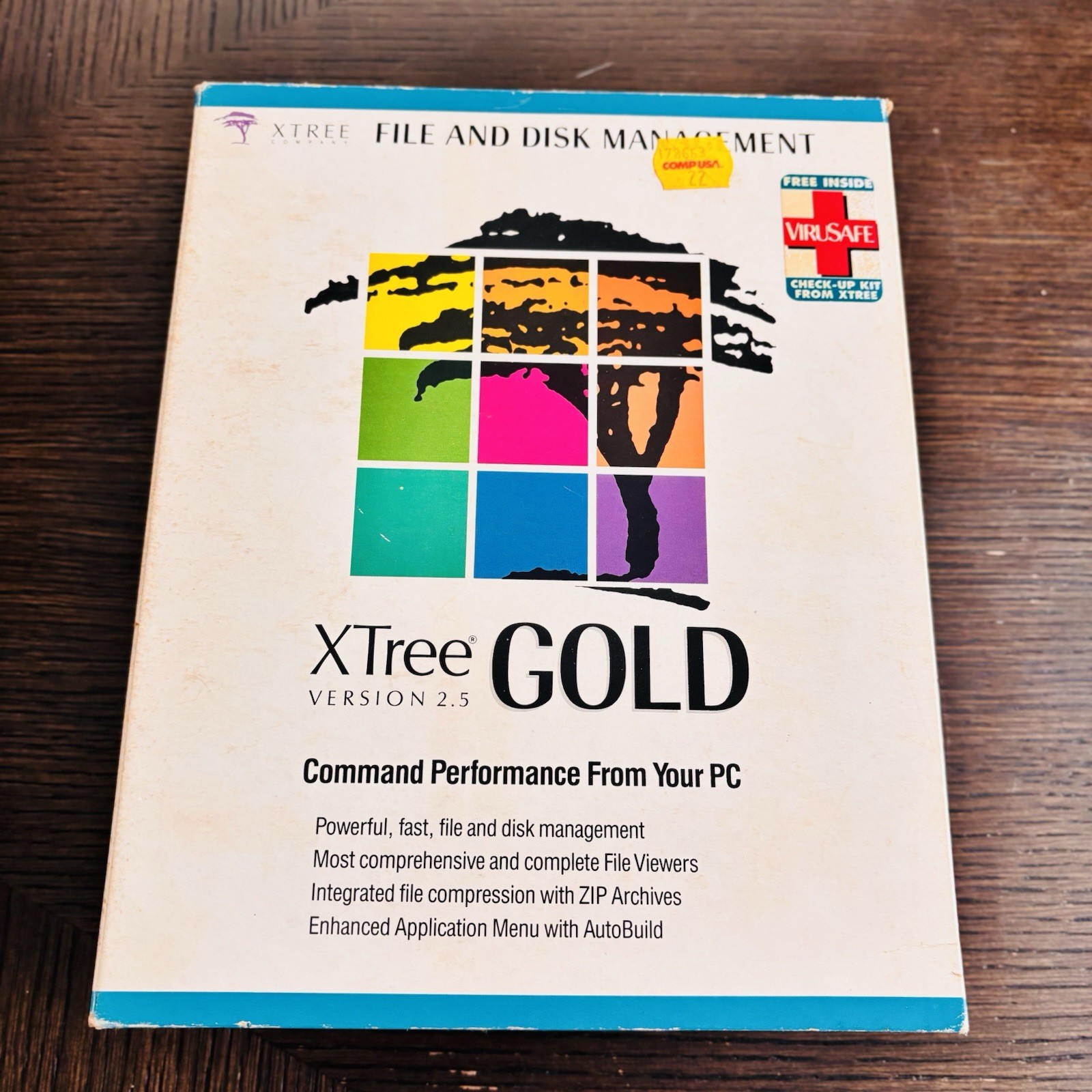 XTree Gold v2.5 DOS Utility Software Complete Boxed Set 5.25 & 3.5 Disks