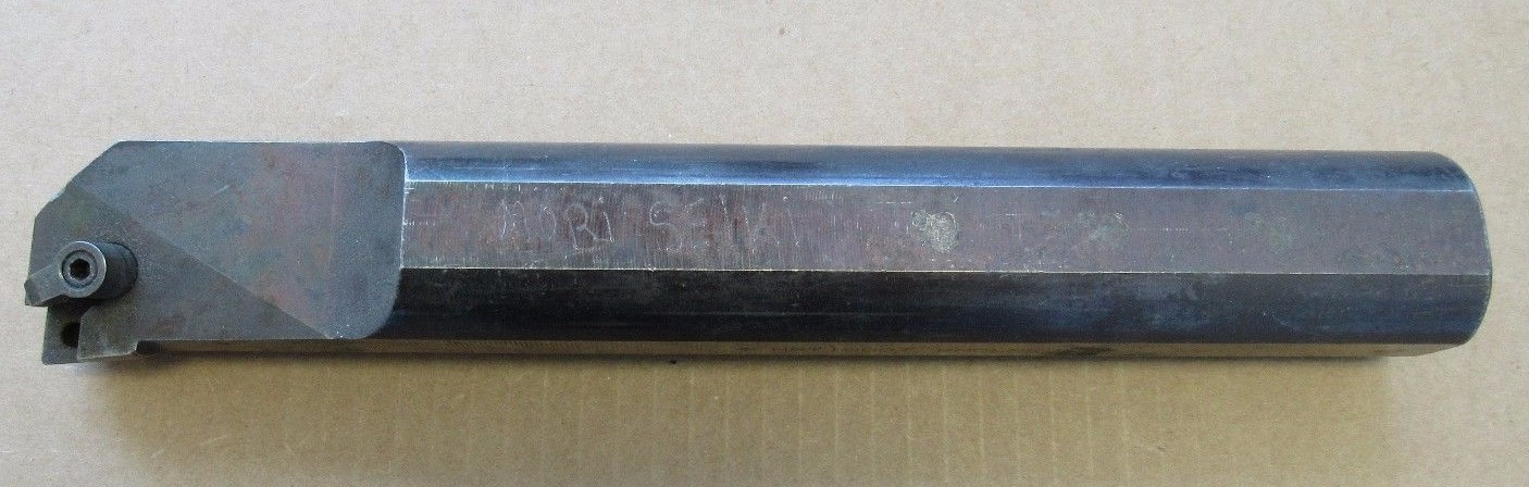 SANDVIK T-MAX BORING BAR, HB710007 BMCLNR284, APPX 11.5"OAL, 1.75″ SHANK