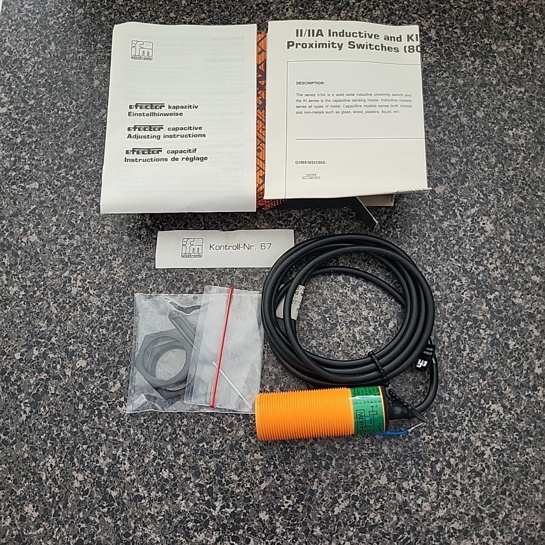 NEW!! Efector Proximity Switch K1-2015-ABOW w/ Box