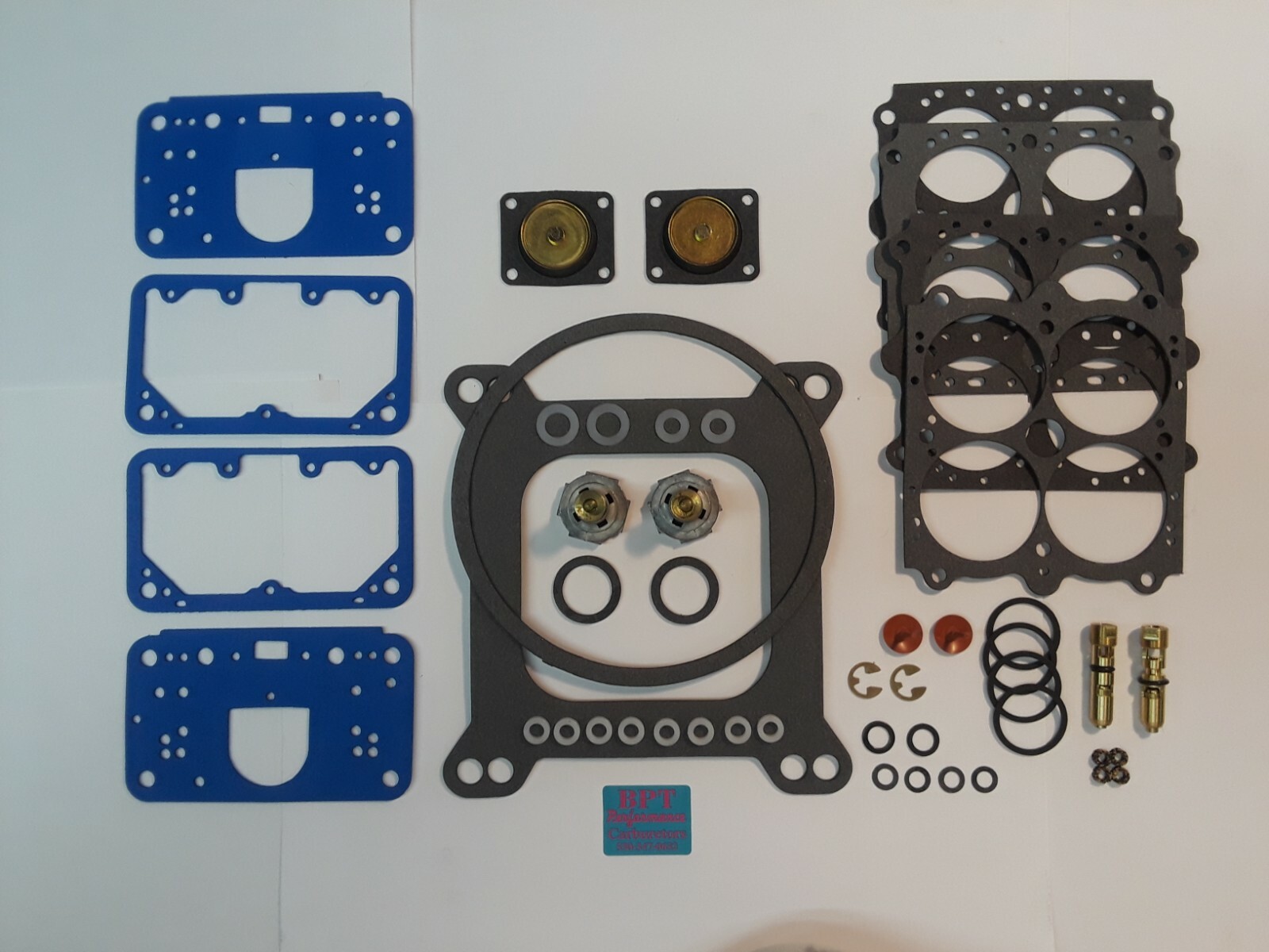 HOLLEY 4150 HP SERIES 390-1000 CFM DOUBLE PUMPER DELUXE REBUILD KIT, AED & QFT