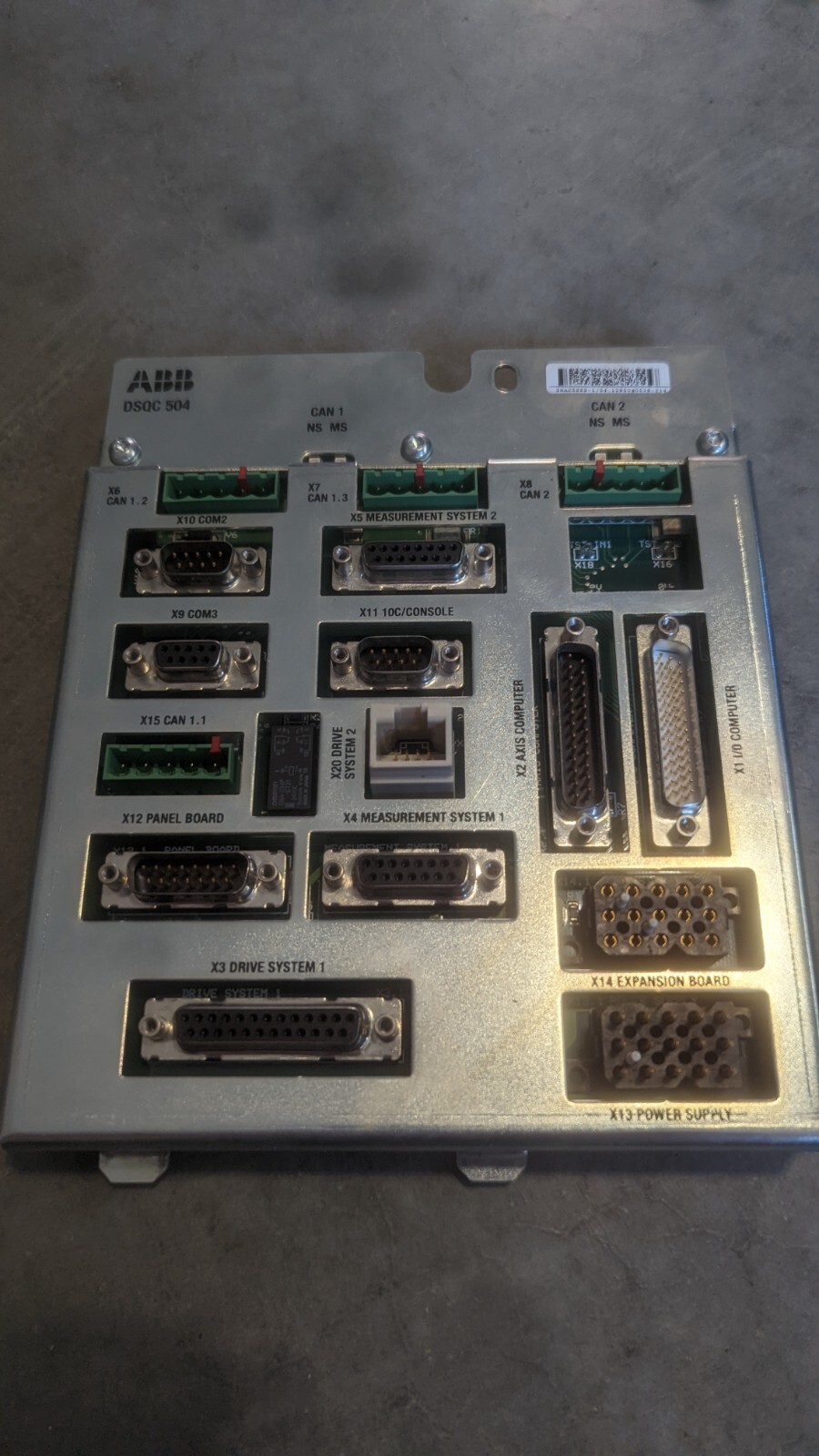 Genuine ABB DSQC 504 3HAC 93-41-09 Base Connection Unit