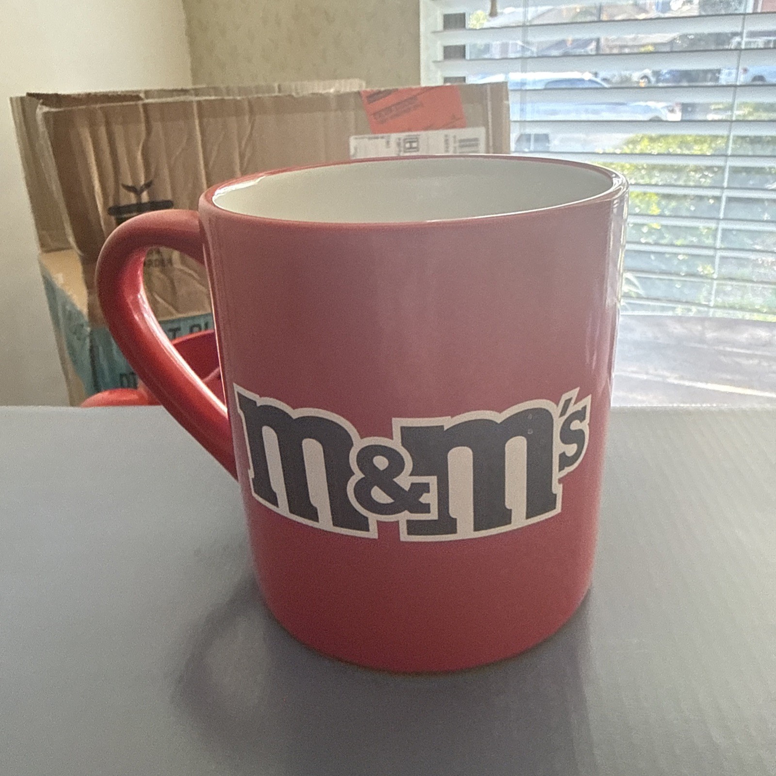 M&M's Red Collector Mug XL Frankford Candy - Red Looks Good On Me - 2020