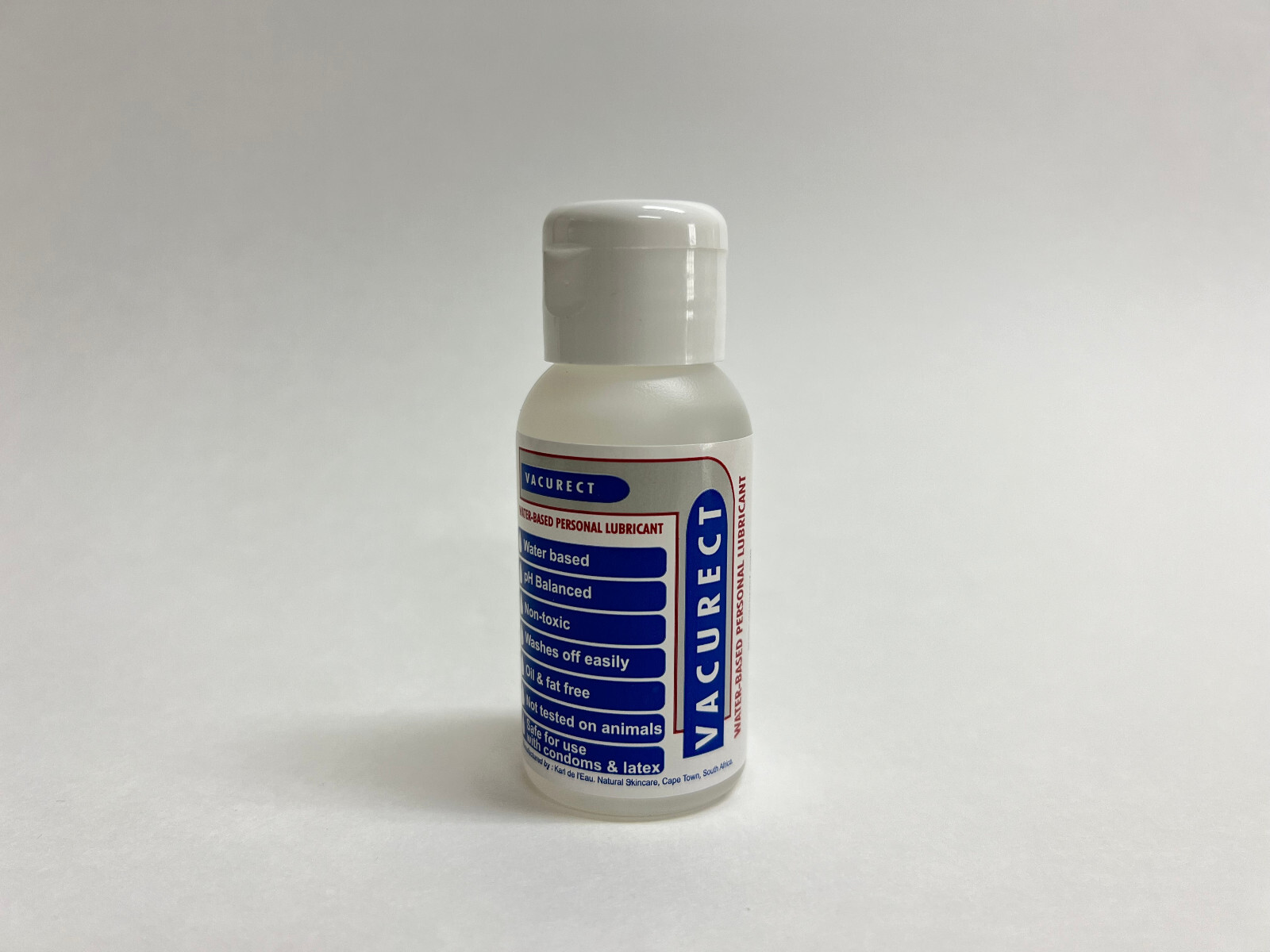Vacurect Water Based Personal Lubricant 2 oz.