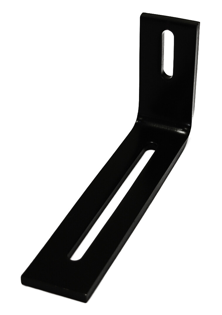 10 Extra Tall Black Magerack L Foot Feet Bracket Solar Panel Mount Rack Install