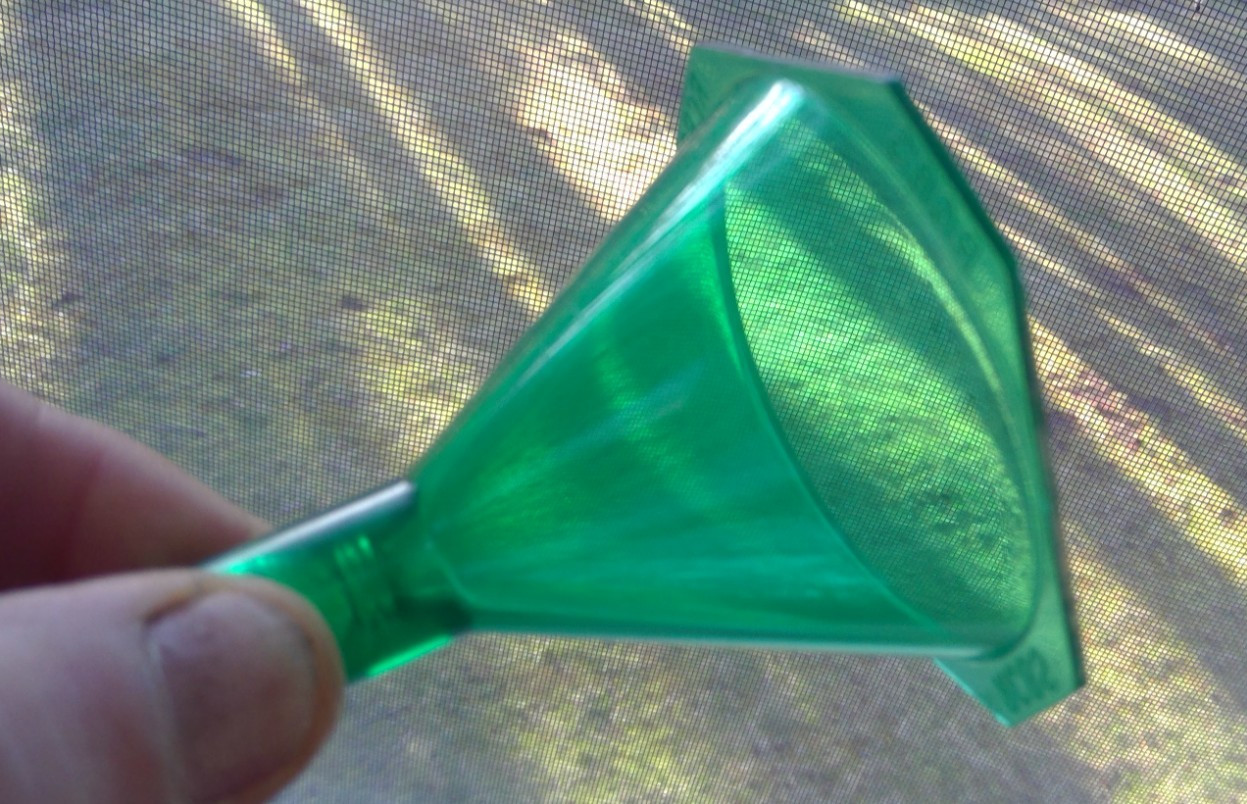 RCBS Powder Funnel (22-45 Cal)-(09087)-Clear Green