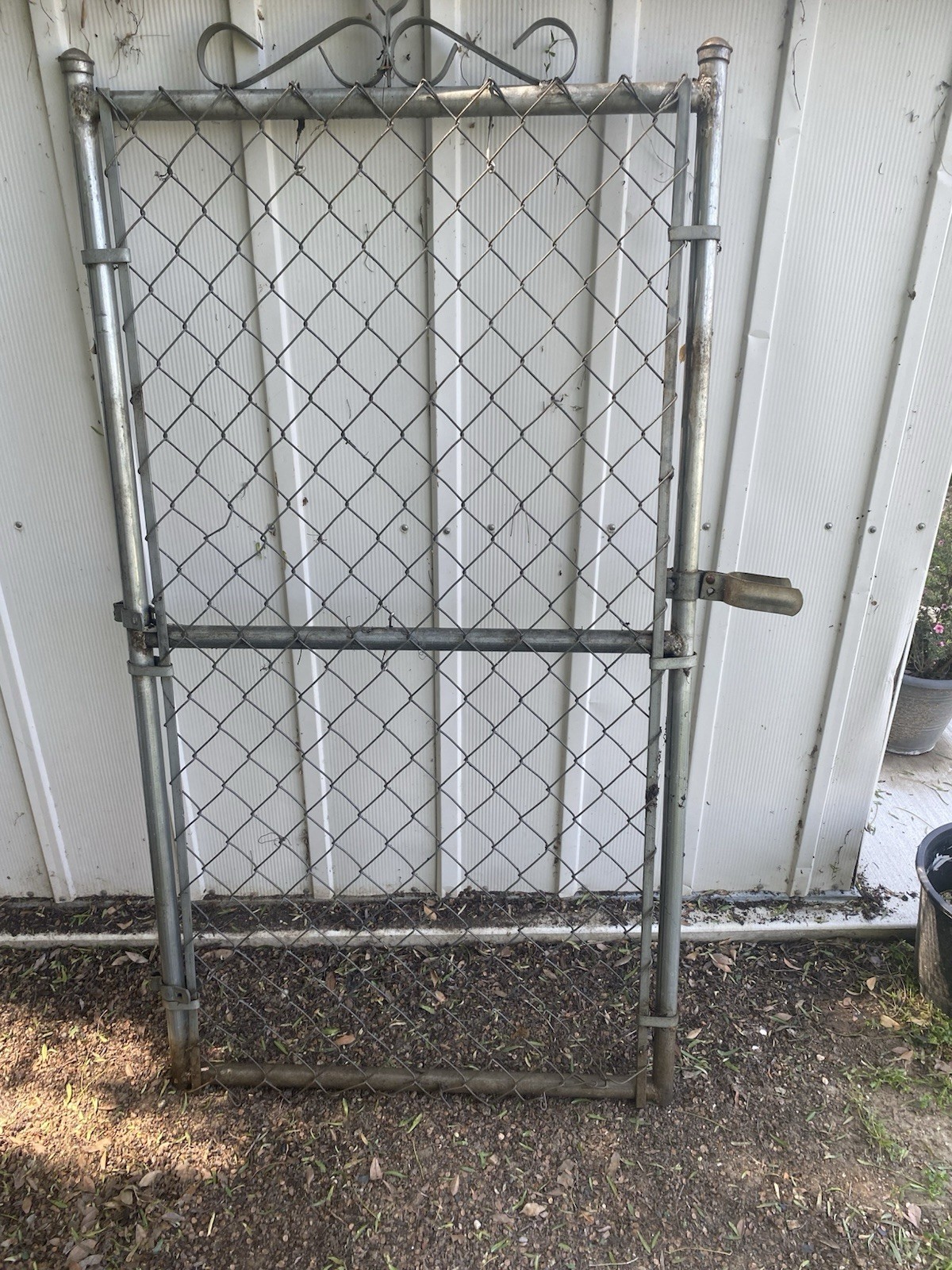Galvanized Steel Heavy Duty Chain Link Fencing with Fence Gate Diamond Mesh