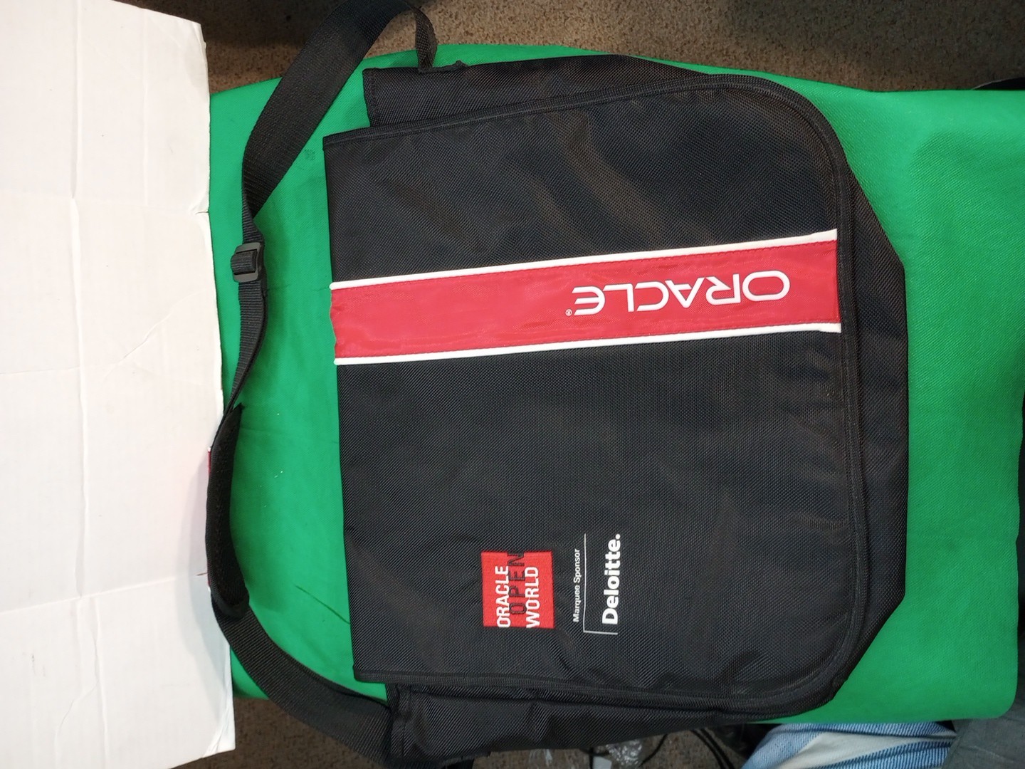 Oracle OpenWorld Tech Conference Messenger Bag Sponsor Edition Rare