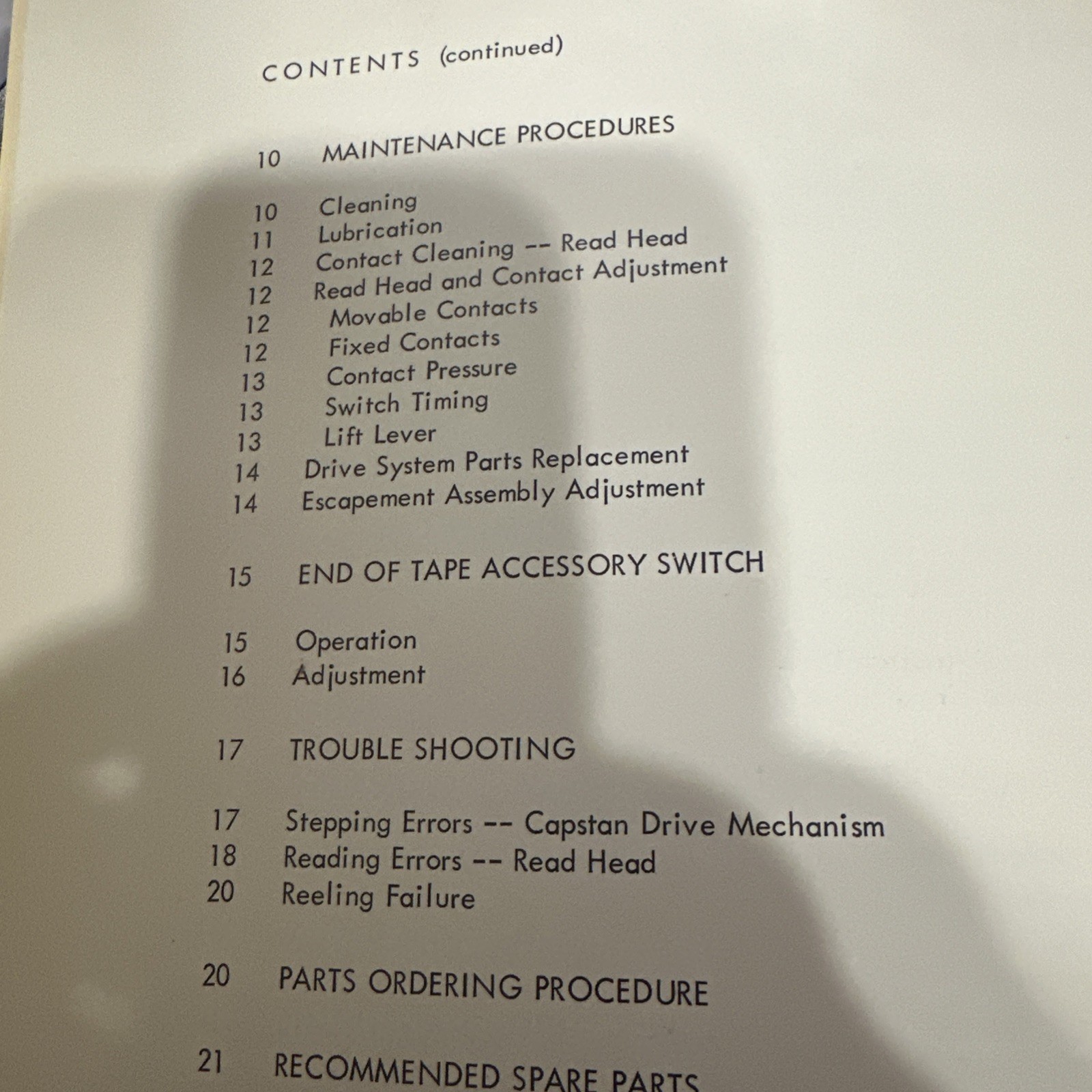 Tally Instruction Manual 424