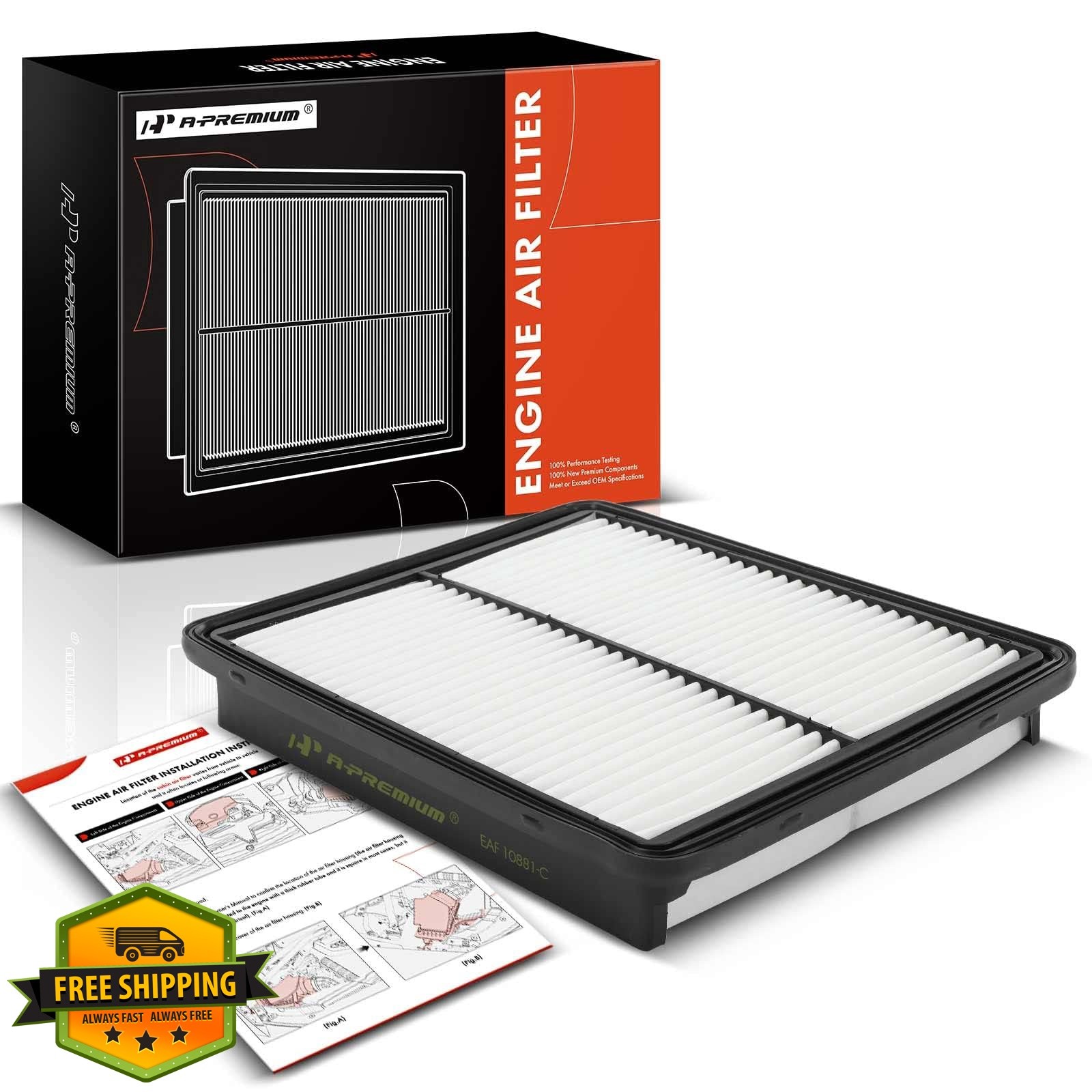 A-Premium Hyundai Sonata Air Filter