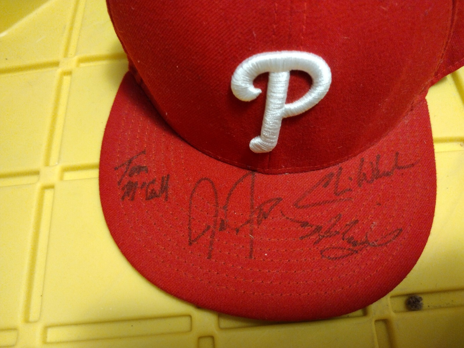 ROY HALLADAY signed genuine baseball hat