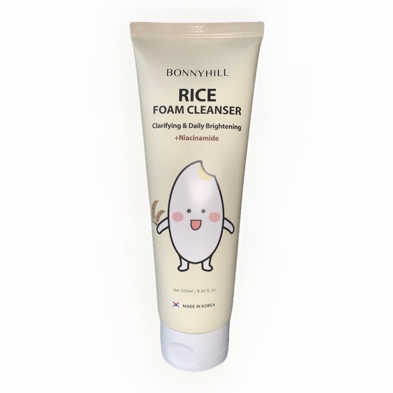 BONNYHILL Rice Foam Cleanser Clarifying Brightening +Niacinamide 8.45oz