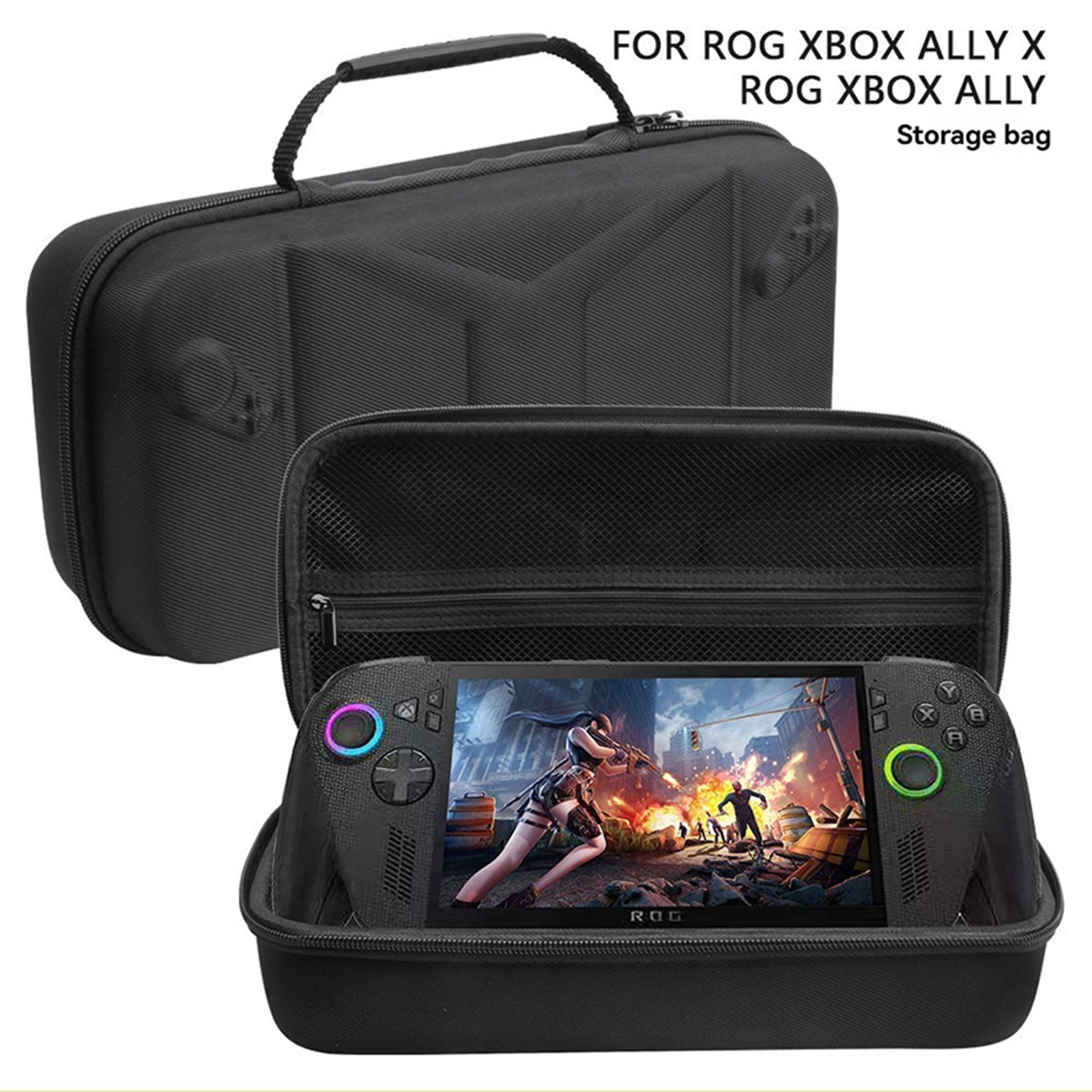 For ROG Xbox Ally X Handheld Console Storage Bag Shockproof and Waterproof Case