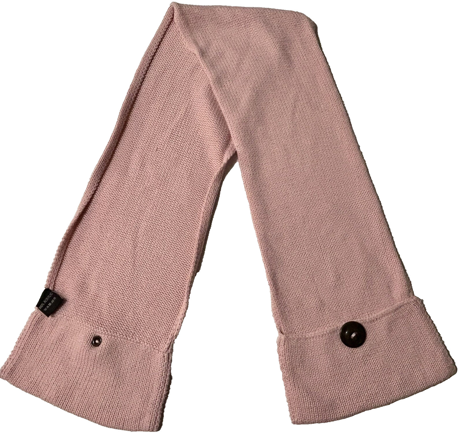 Simply Noelle Women’s Pink Scarf With Buttons