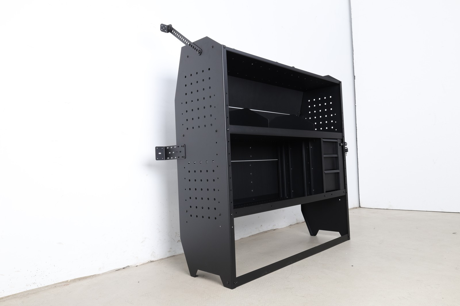 42"Wx43"Hx13"D Van Shelving for Ford Transit Connect,Ram Promaster City w/drawer