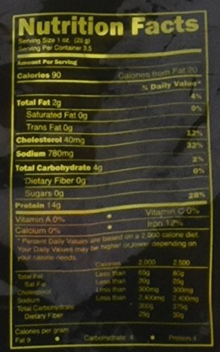 Mingua Beef Jerky (Hot) 3.5 oz [1-Bag]