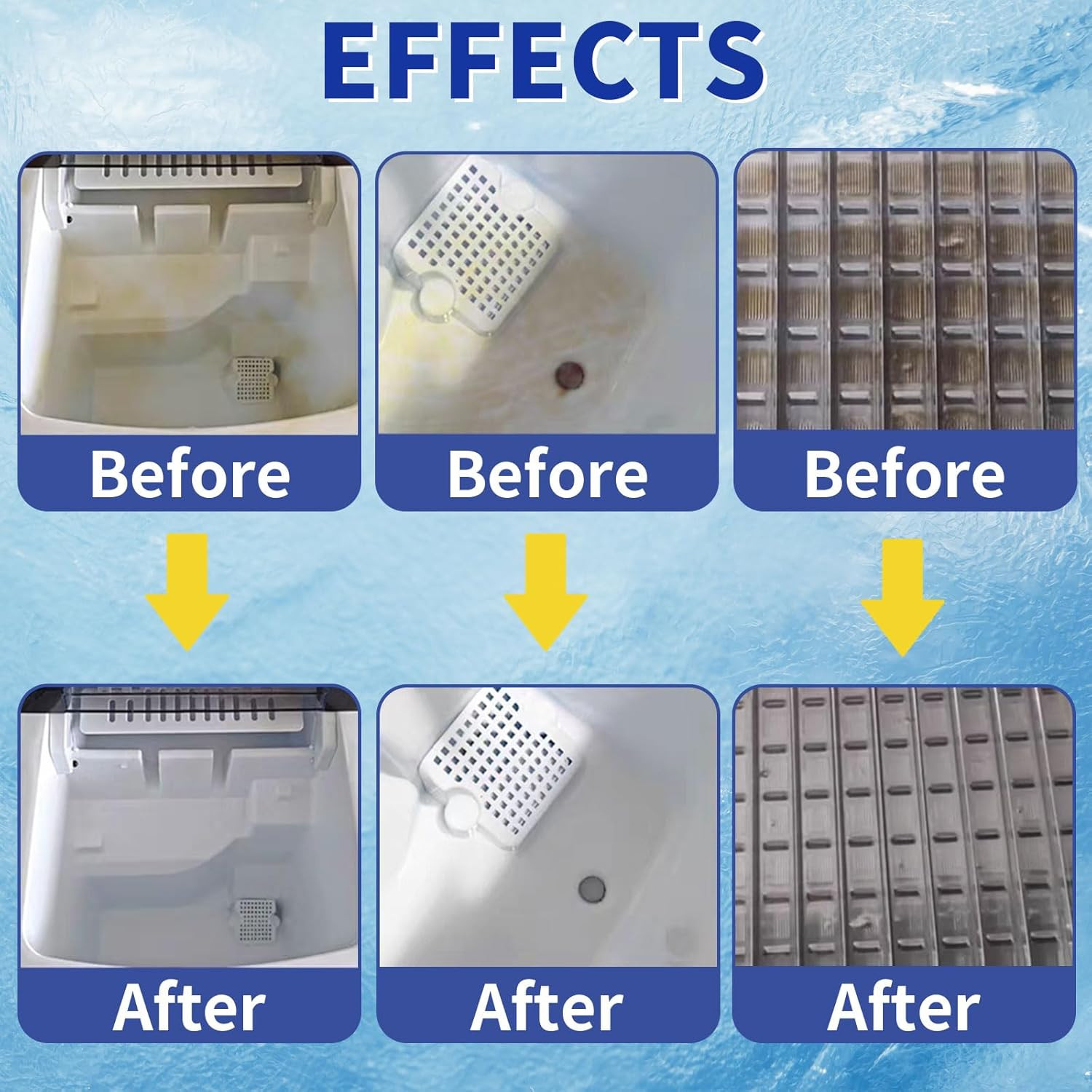 Ice Machine Cleaner Maker and Descaler - 24 Ice Maker Cleaner Tablets Compatible