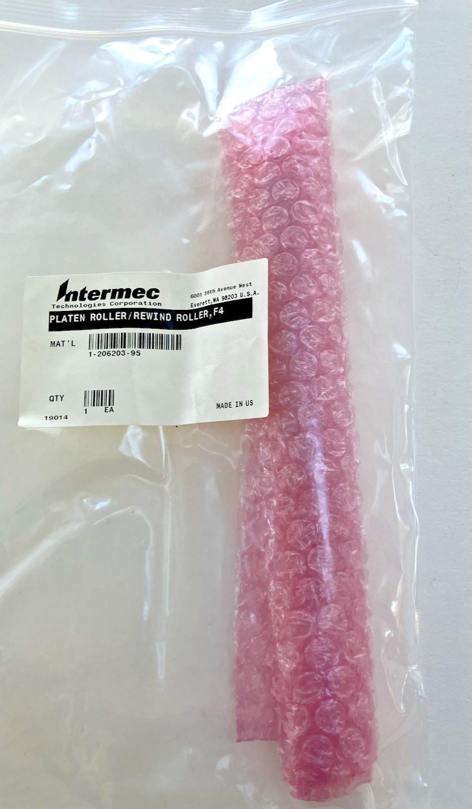 Platen Roller for Intermec EasyCoder PM4i Thermal Label Printer 1-206203-95 OEM
