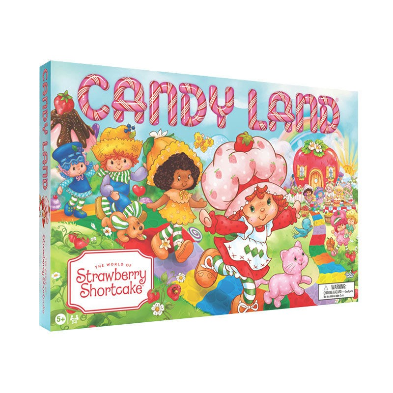 Candy Land: Strawberry Shortcake, Classic Board Game for Kids & Family, Nosta...