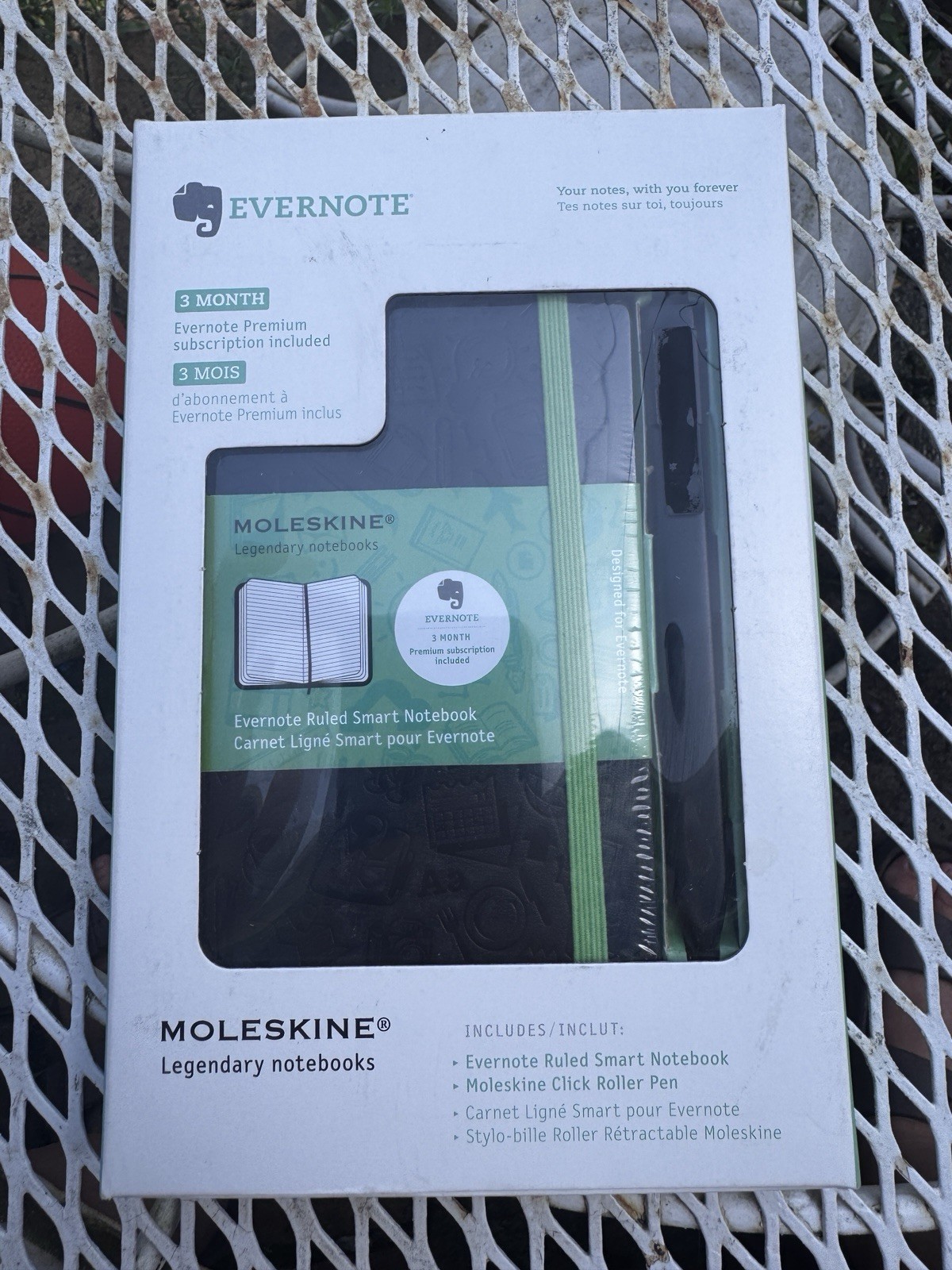 Moleskine Smart Writing Set Paper Notebook + Smart Pen IOS